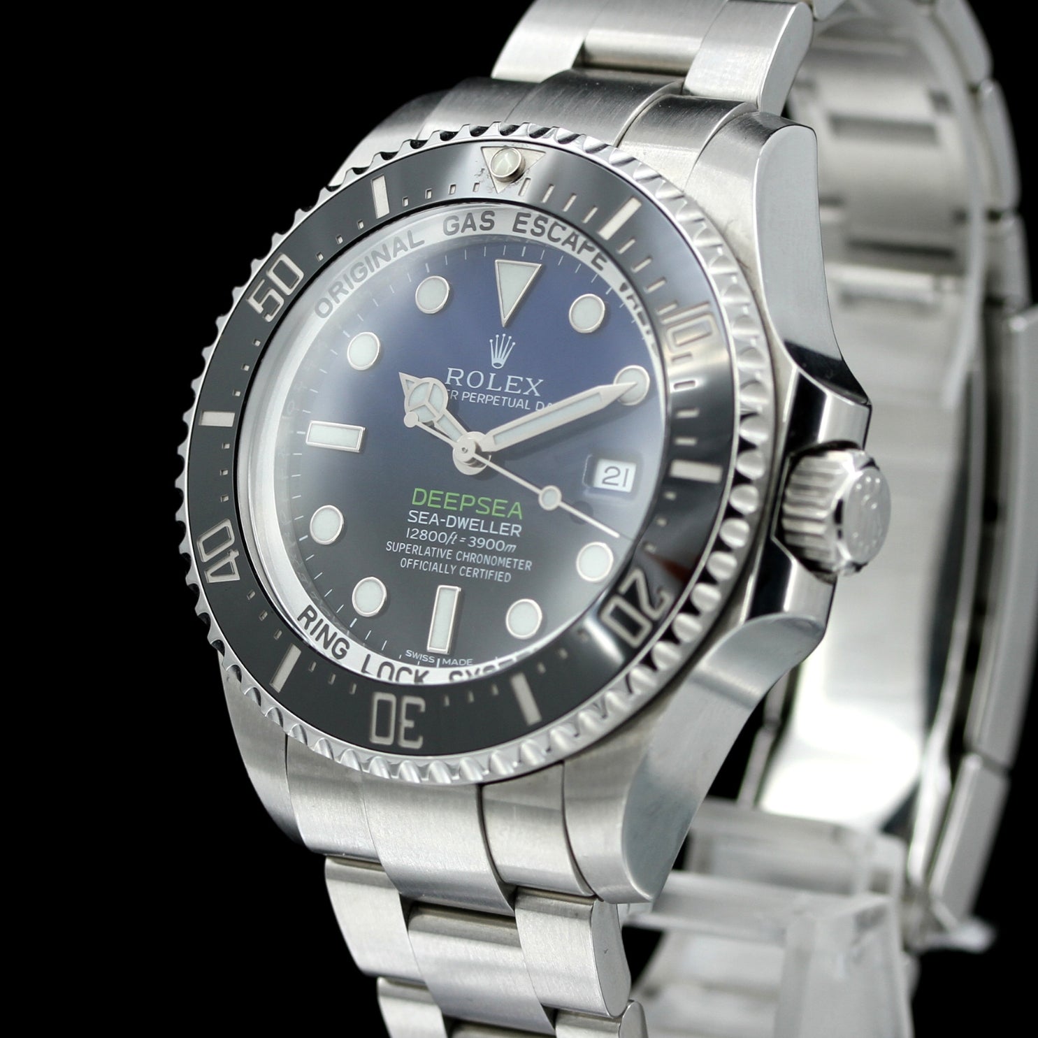 Rolex Sea - Dweller Deepsea James Cameron, 44mm, Ref. 116660, 10 - 2017, B+P - LUXUHRIA