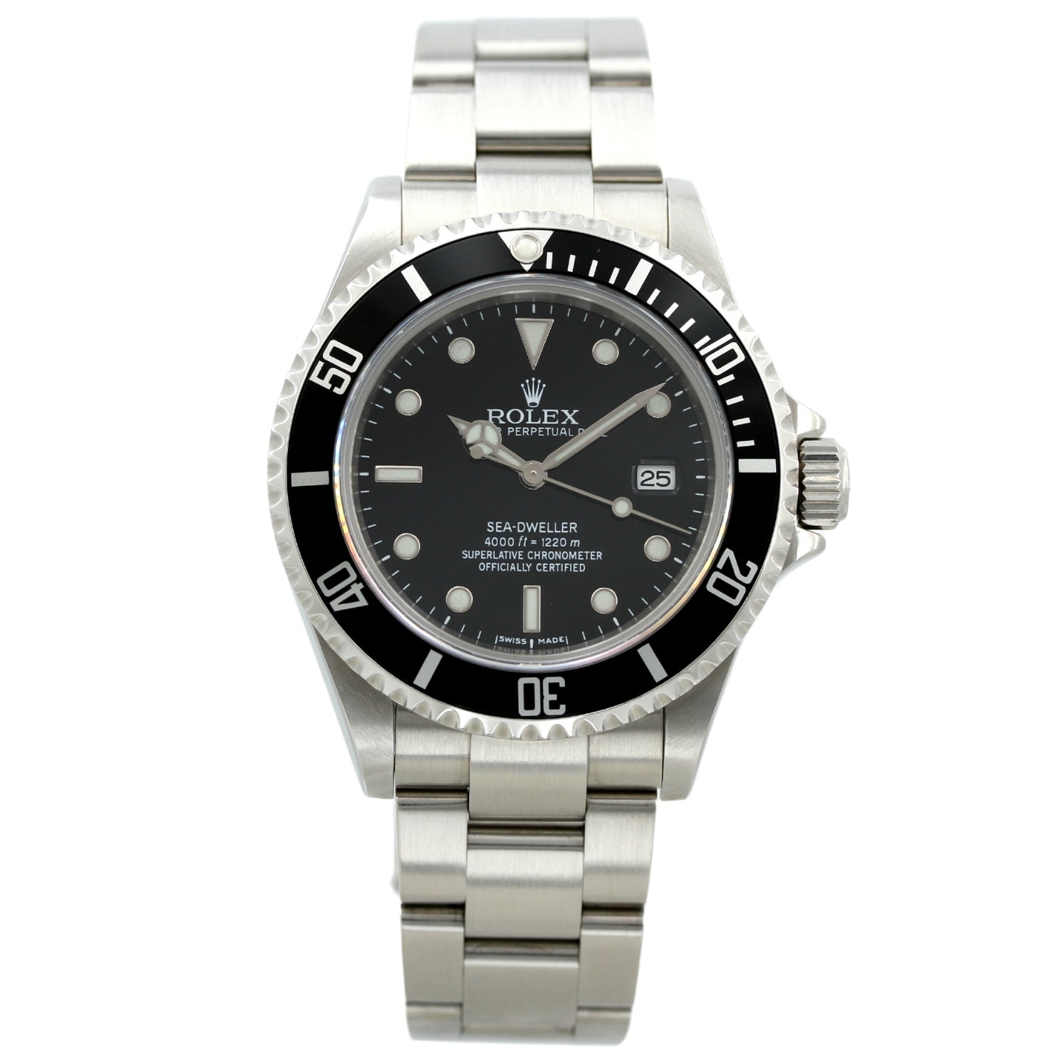 Rolex Sea-Dweller, Ref. 16600, 40 mm, 2008, B+P - LUXUHRIA