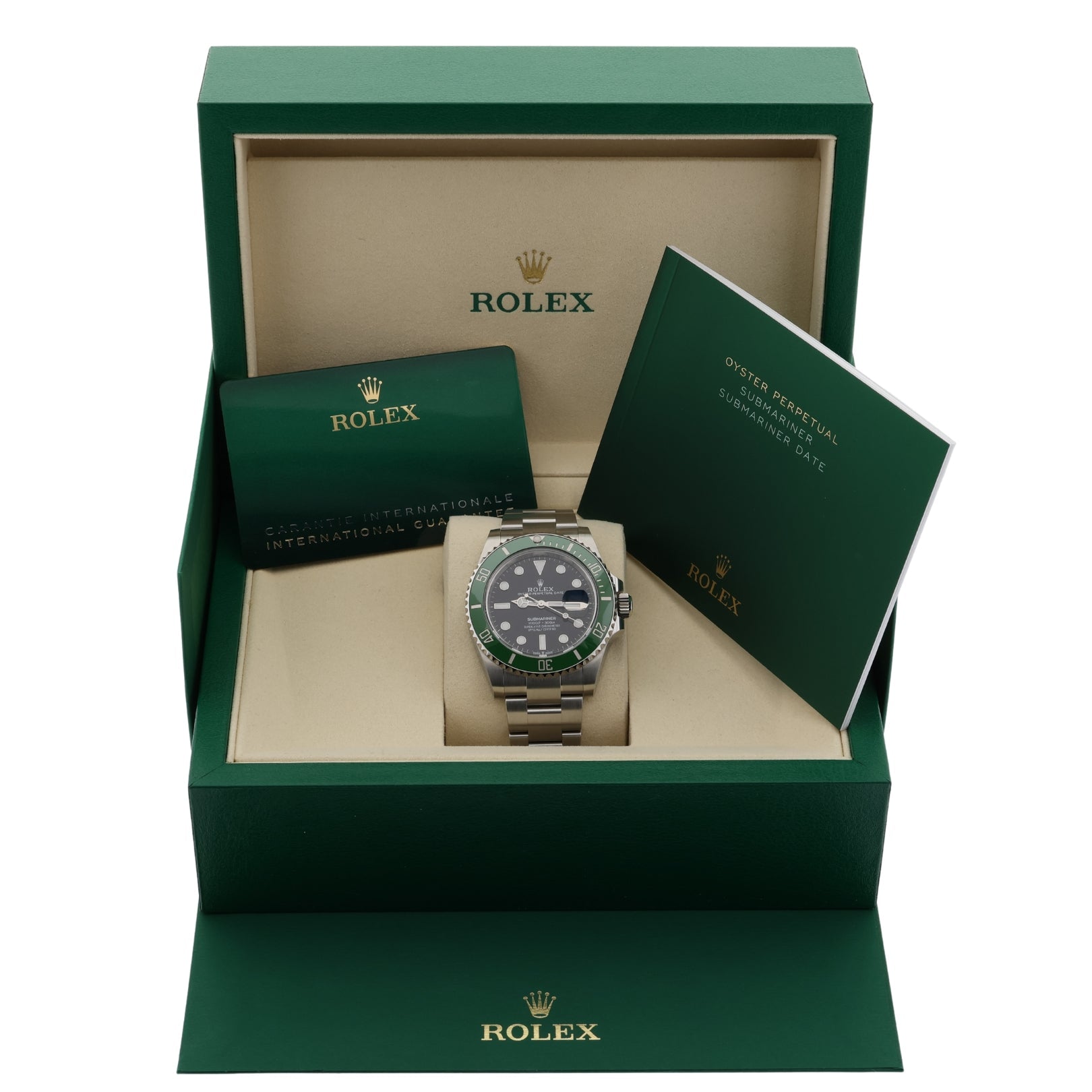 Rolex Submariner Date 41 mm, Ref. 126610LV, Starbucks, 2025, B+P - LUXUHRIA