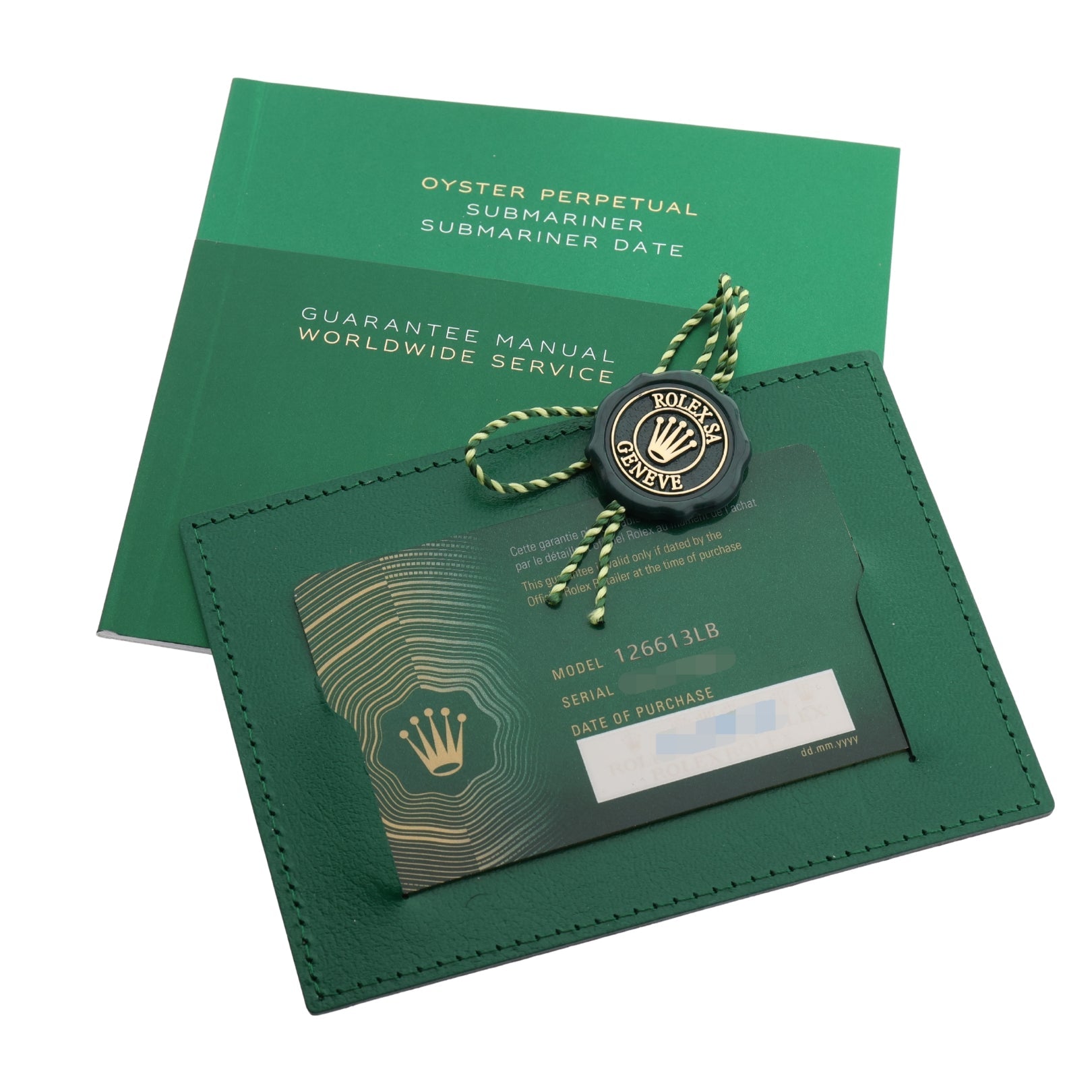 Rolex Submariner Date, "Bluesy", Blue Dial, Stahl/Gelbgold, Ref. 126613LB, 2024, B+P - LUXUHRIA