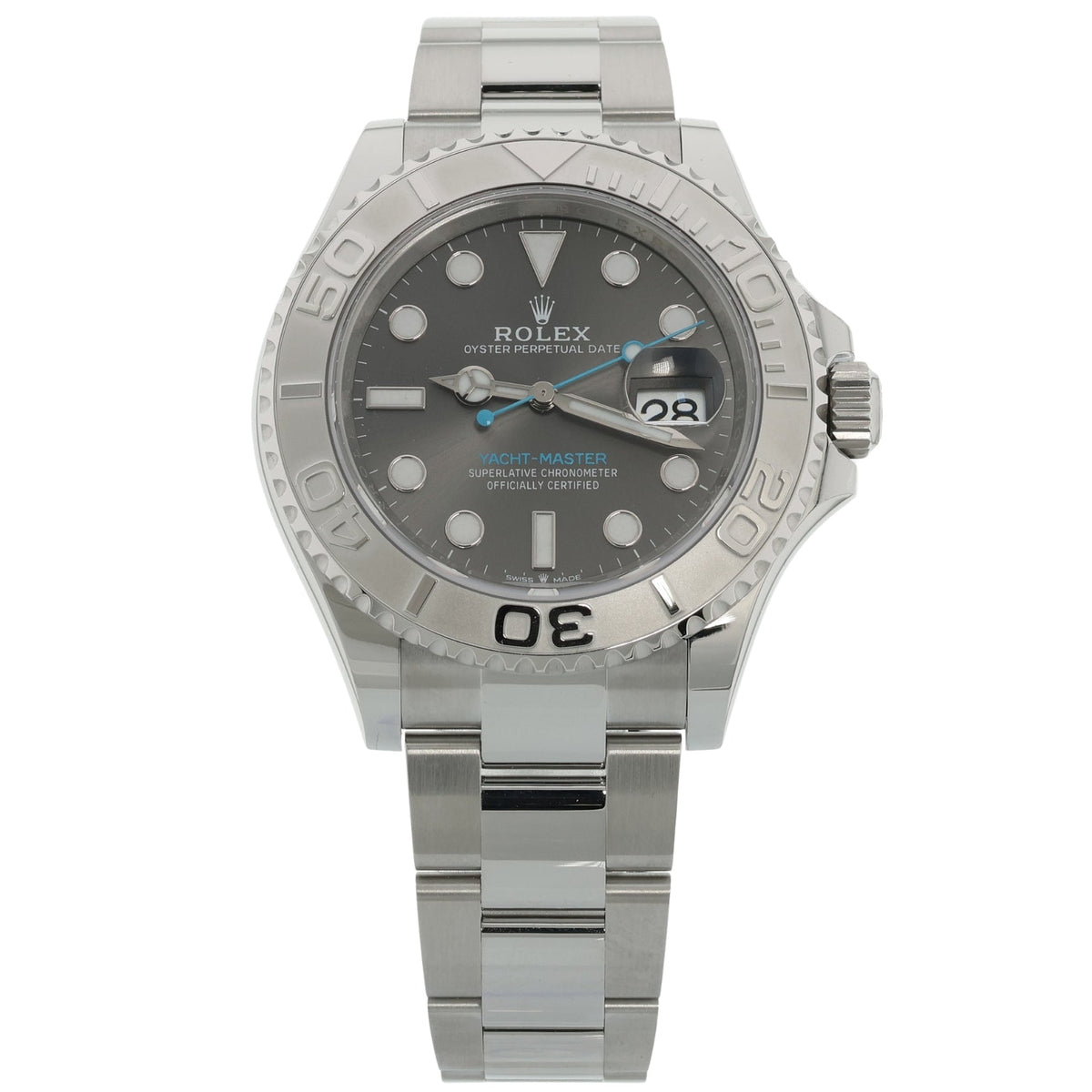 Rolex Yacht-Master 40, Rhodium Dial, Edelstahl/Platin, ungetragen, Ref. 126622, 2026, B+P - LUXUHRIA