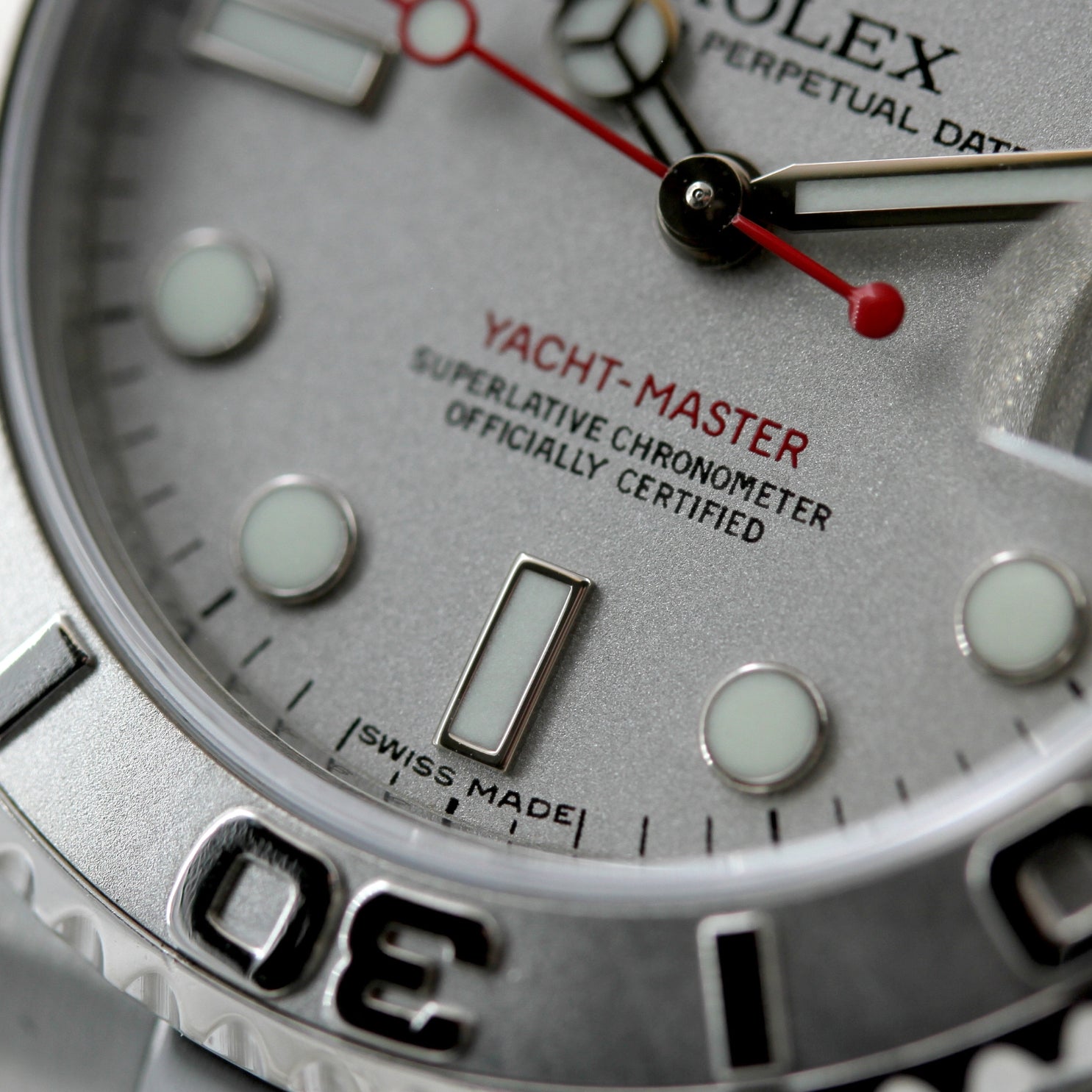 Rolex Yachtmaster 35 mm, Edelstahl/Platin, Ref. 168622, 2011, B+P - LUXUHRIA