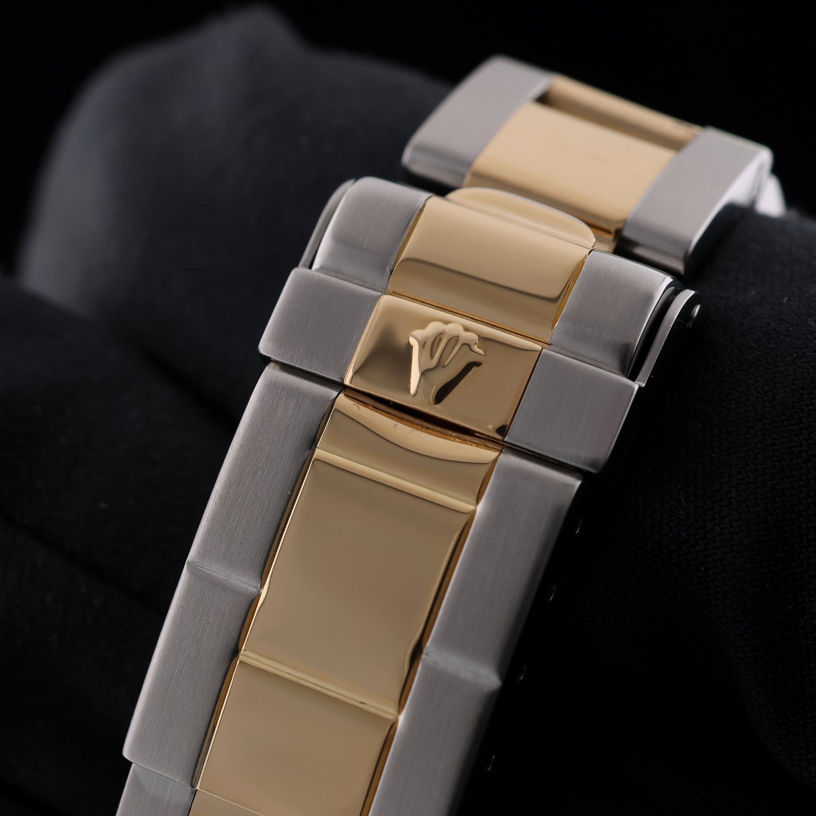 Rolex Yachtmaster 35, Stahl/Gold, White Dial, Ref. 68623, 03 - 2000, B+P - LUXUHRIA