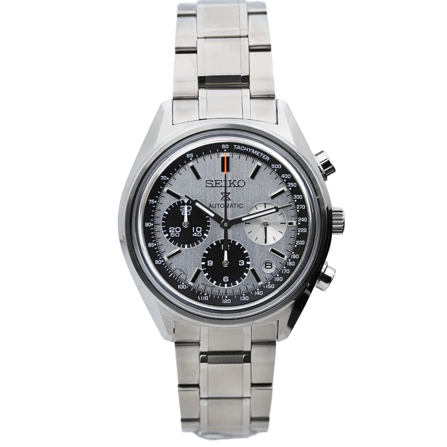 Seiko Prospex Auto Chronograph 50th Anniversary, Panda, Limited 1000, 8R48-00L0, SBEC005, Speed Timer, B+P - LUXUHRIA