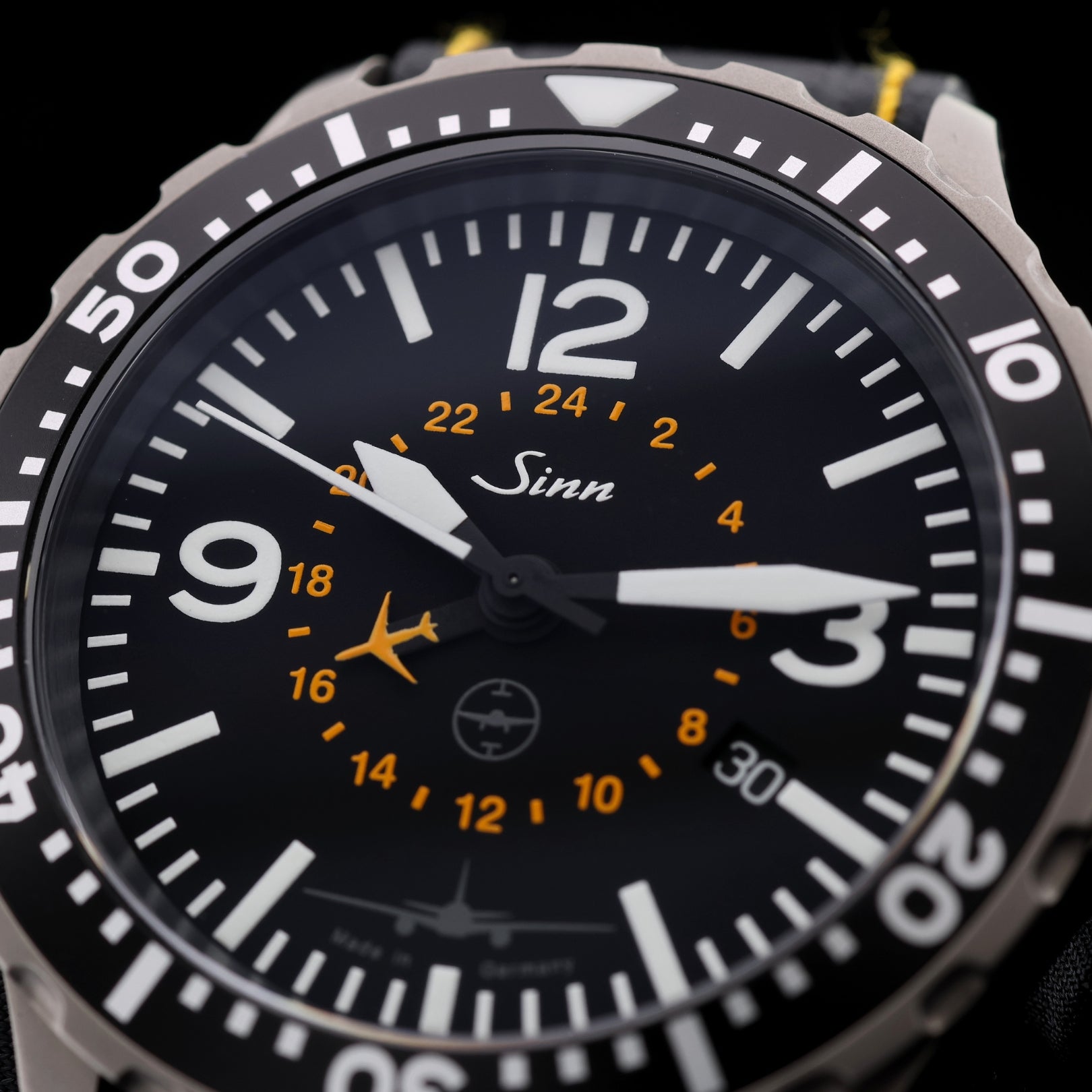 Sinn 857 UTC 43mm TESTAF LH Cargo 777, Tegiment, Limited ONE out of 777, Ref. 857.041, B+P - LUXUHRIA