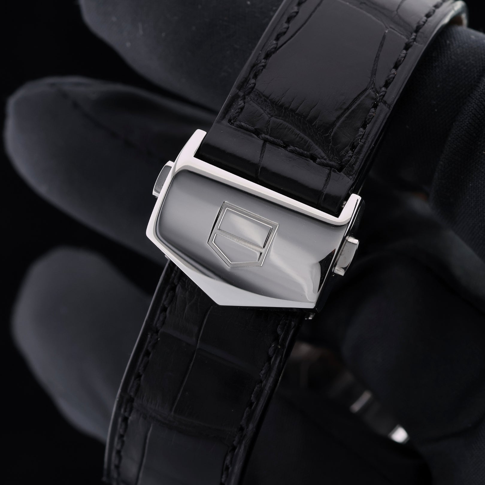 TAG Heuer Carrera, Edelstahl, Calibre 1887, 43 mm, Ref. CAR2014 - 4, B+P - LUXUHRIA