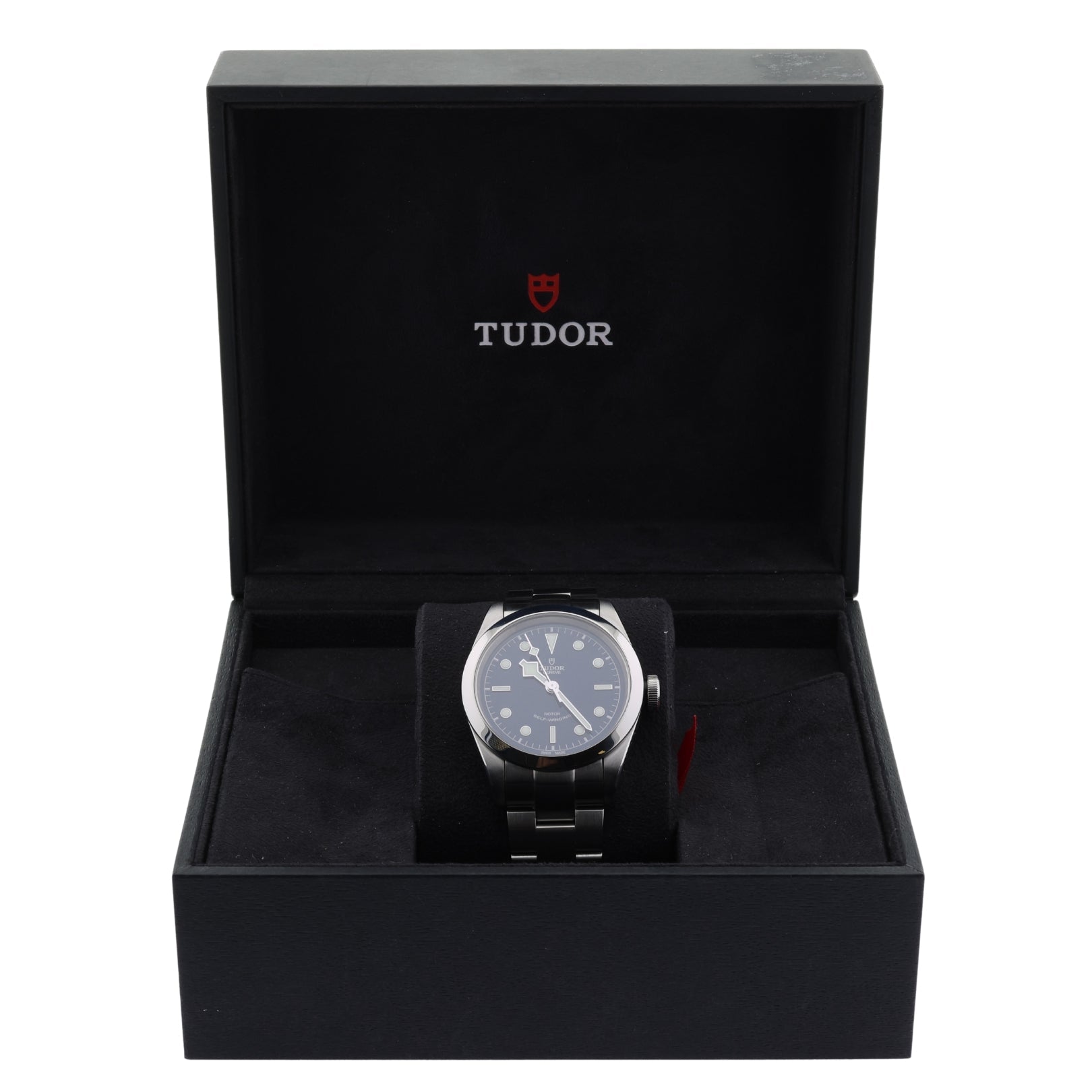 Tudor Black Bay 41, Blue Dial, Edelstahl - & Textilarmband Ref. 79540, 11 - 2022, B+P - LUXUHRIA