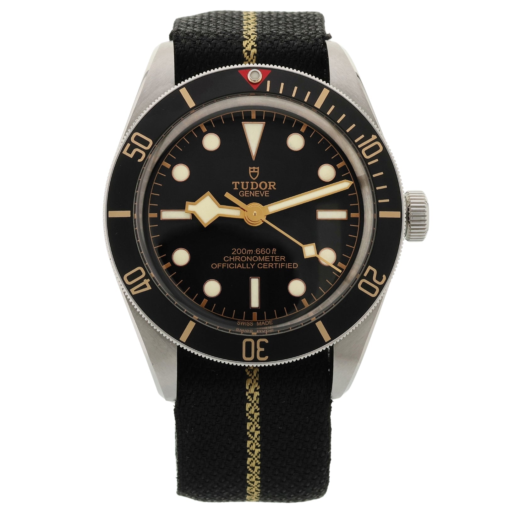 Tudor Black Bay 58 Fifty - Eight, Stahl - und NATOband, 39mm, Ref. 79030N, LC100, B+P - LUXUHRIA