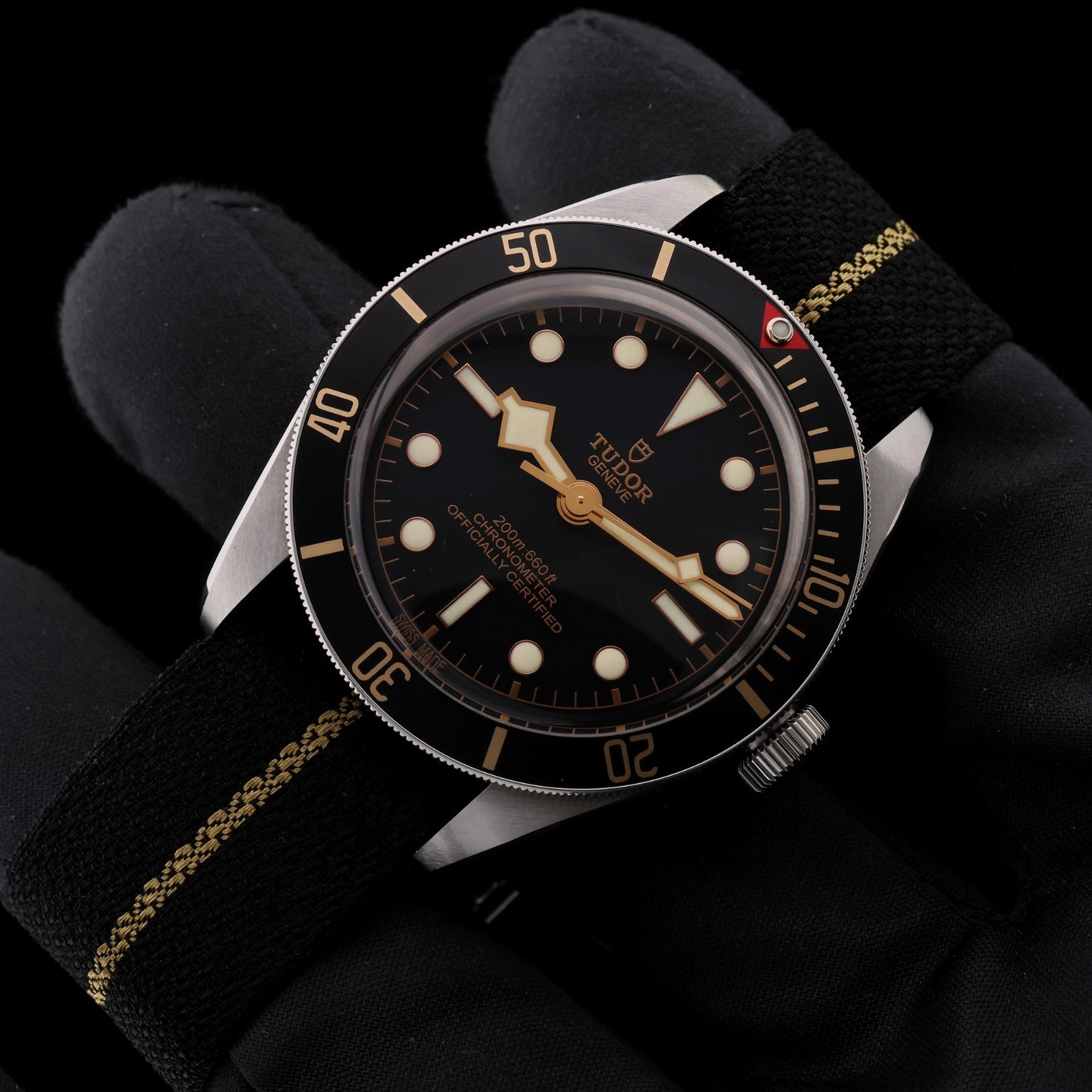 Tudor Black Bay 58 Fifty - Eight, Stahl - und NATOband, 39mm, Ref. 79030N, LC100, B+P - LUXUHRIA