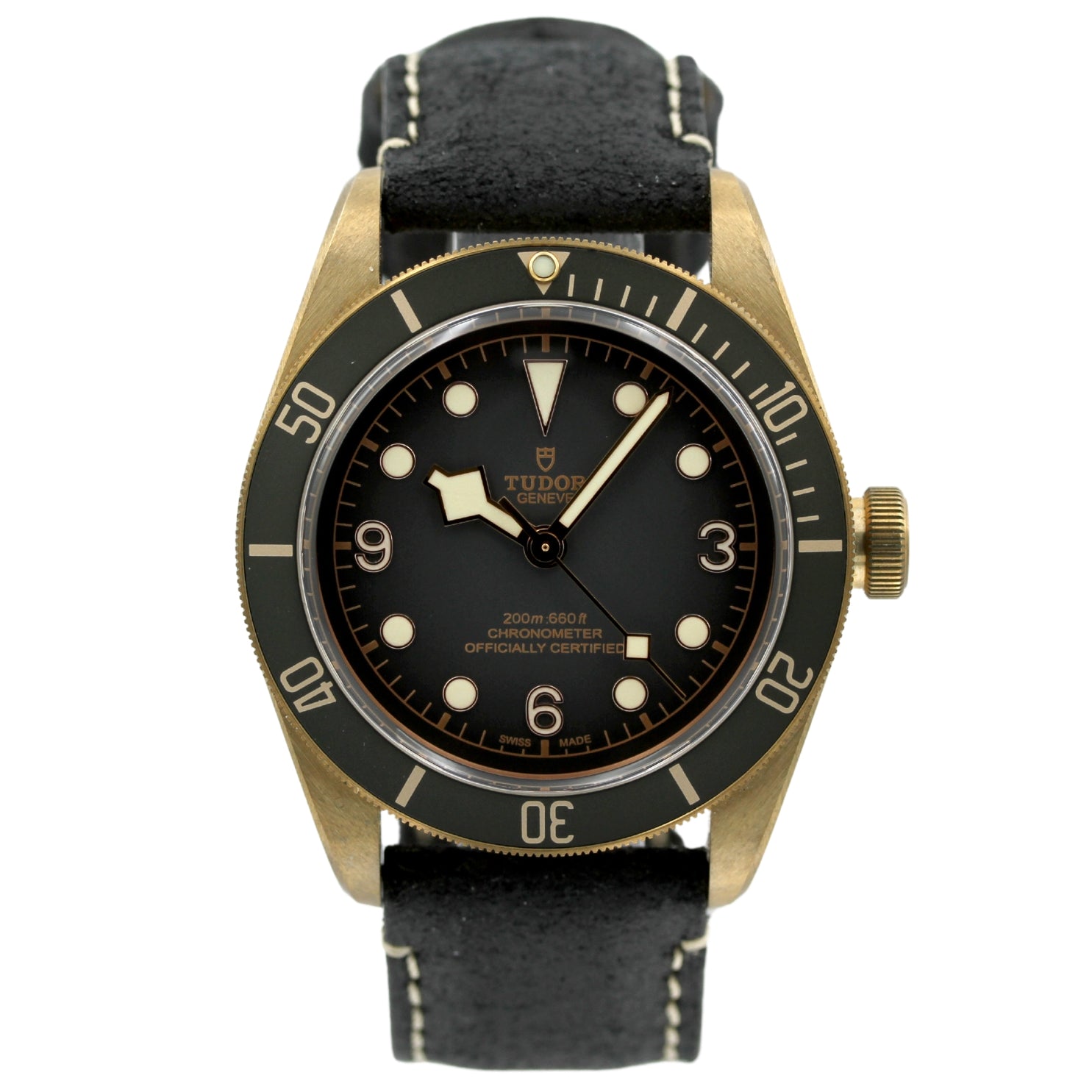 Tudor Black Bay Bronze, Schiefergrau Green, 79250BA, ungetragen, B+P - LUXUHRIA