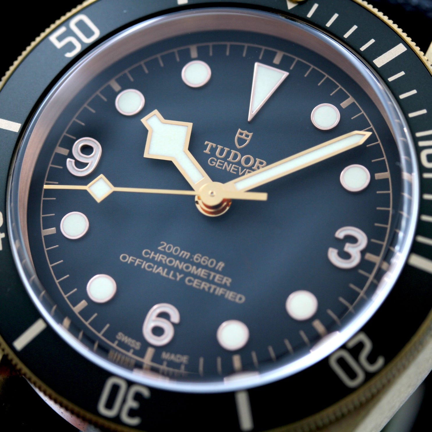 Tudor Black Bay Bronze, Schiefergrau Green, 79250BA, ungetragen, B+P - LUXUHRIA