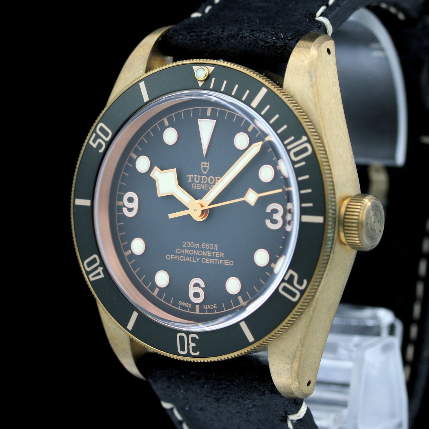 Tudor Black Bay Bronze, Schiefergrau Green, 79250BA, ungetragen, B+P - LUXUHRIA