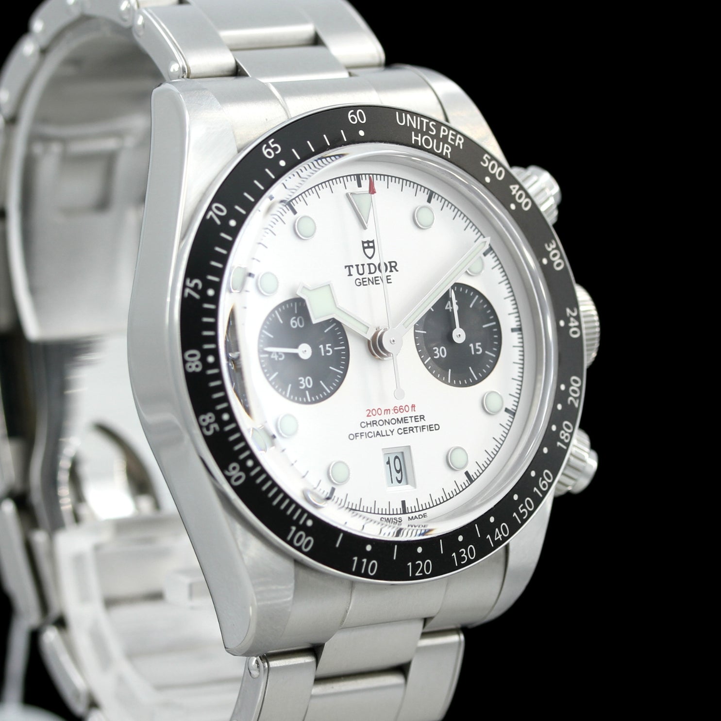 Tudor Black Bay Chrono 41mm, Panda Dial, Ref. 79360N, B+P - LUXUHRIA