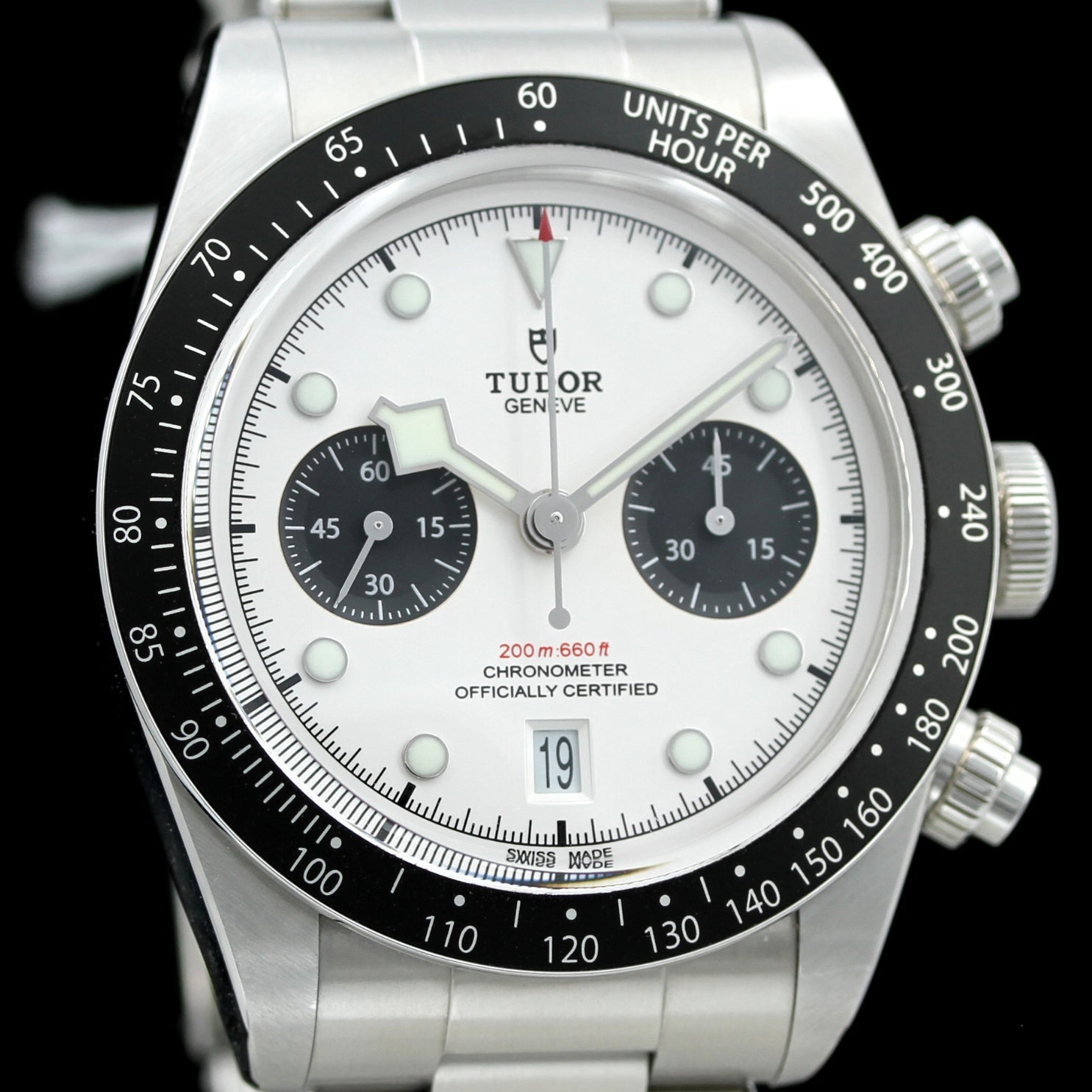 Tudor Black Bay Chrono 41mm, Panda Dial, Ref. 79360N, B+P - LUXUHRIA