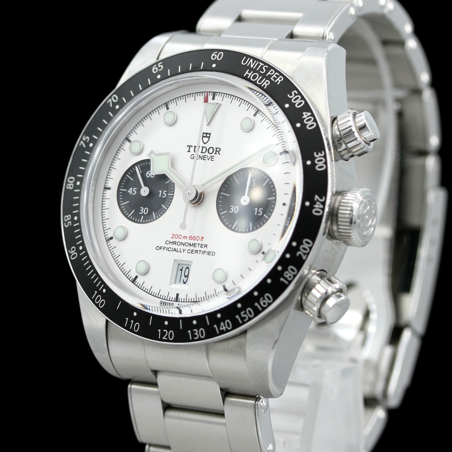 Tudor Black Bay Chrono 41mm, Panda Dial, Ref. 79360N, B+P - LUXUHRIA