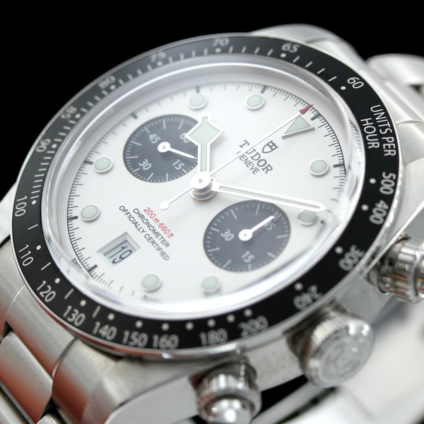 Tudor Black Bay Chrono 41mm, Panda Dial, Ref. 79360N, B+P - LUXUHRIA