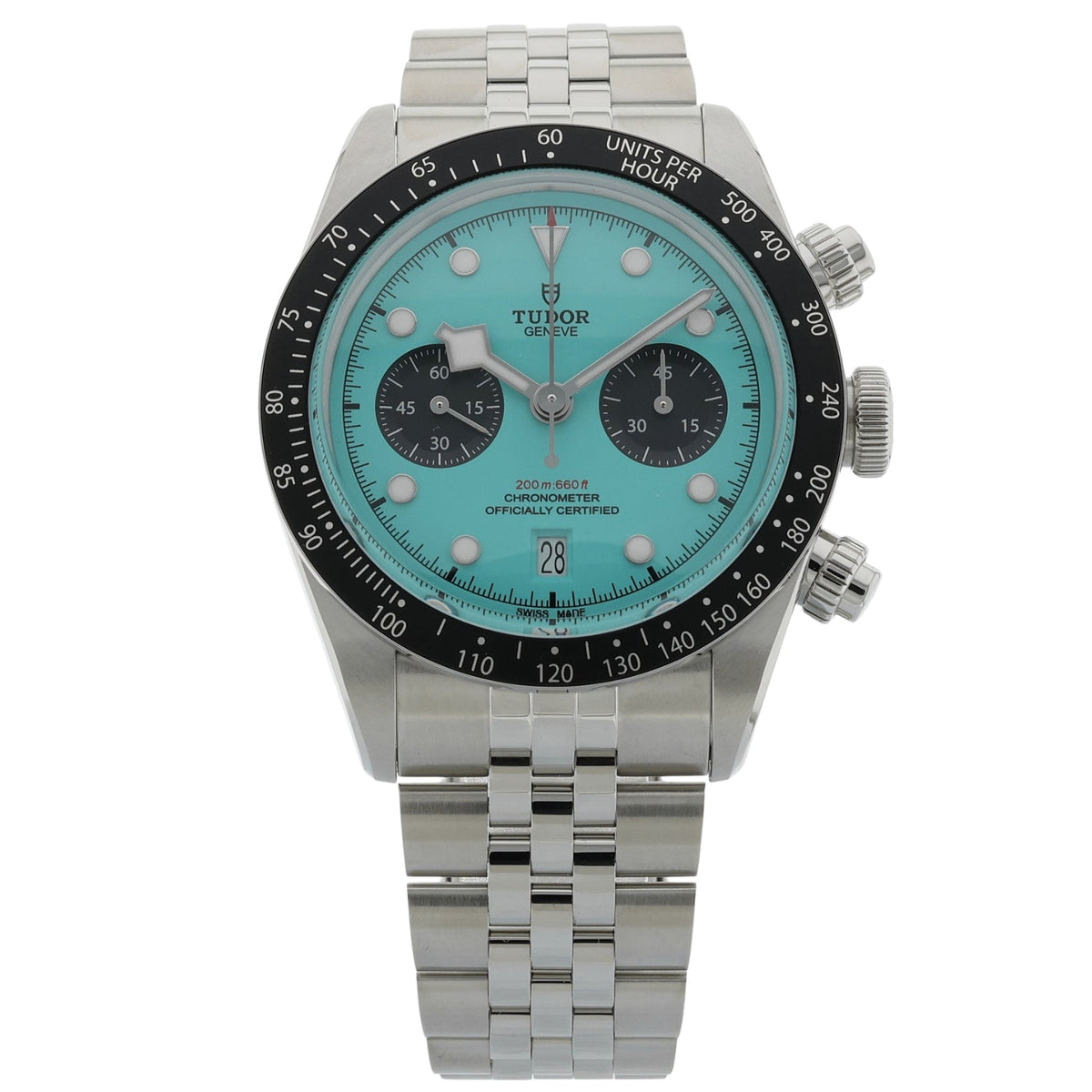 Tudor Black Bay Chrono, Blue Flamingo, 41mm, Ref. 79360N-0024, 2026, B+P - LUXUHRIA