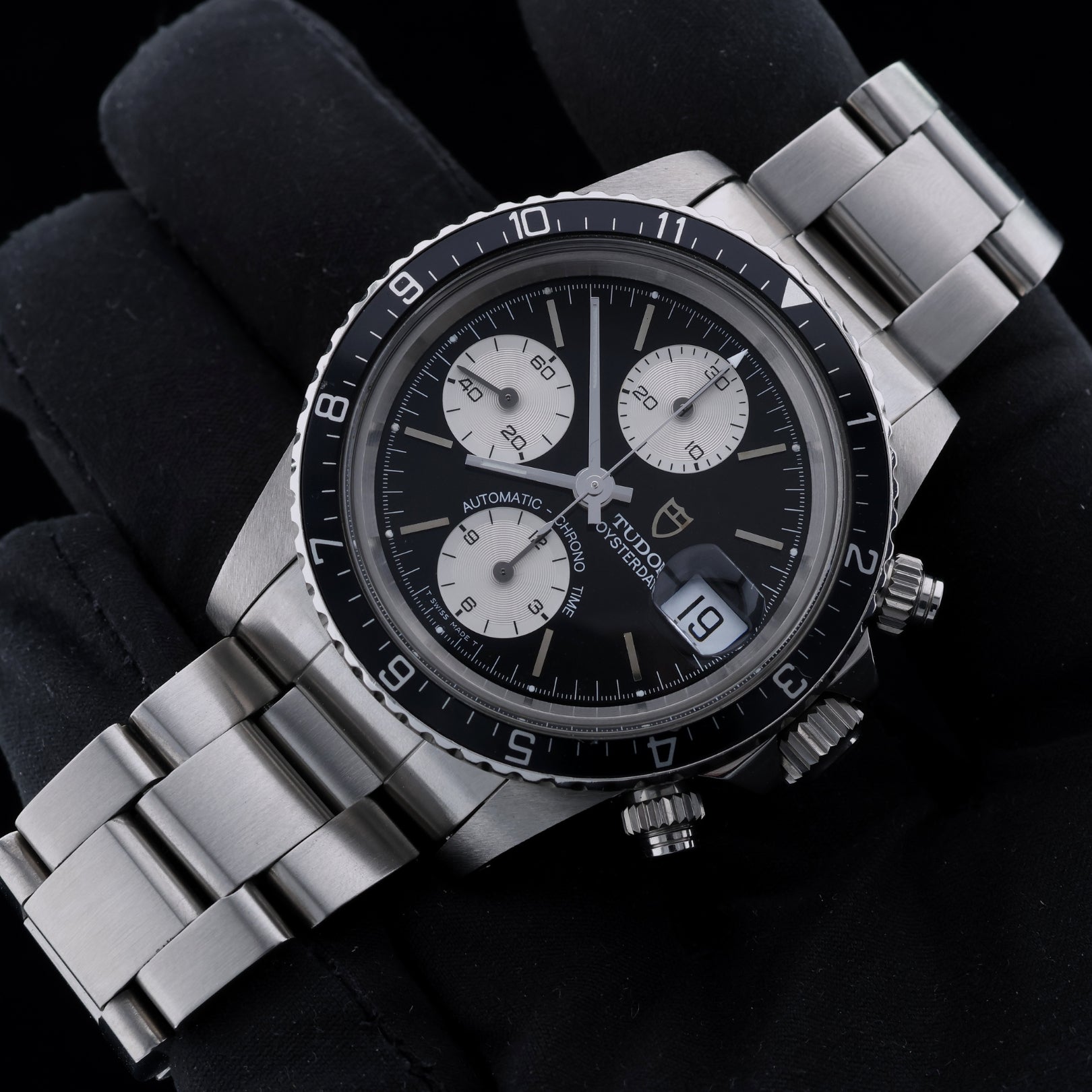 Tudor Oysterdate "Big Clock", Tudor Service 2025, Ref. 79160 TU, Erstkaufrechnung, 09 - 1994\DE - LC100, B+P - LUXUHRIA