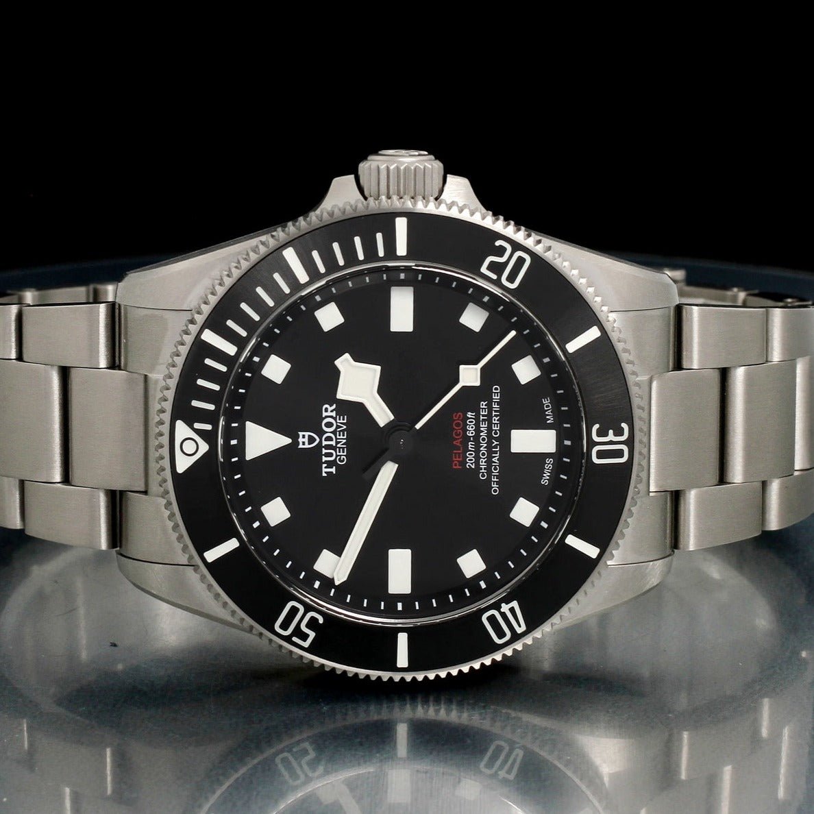 Tudor Pelagos Titanium 39mm, Schwarz, 25407N, 11 - 2022, B+P - LUXUHRIA