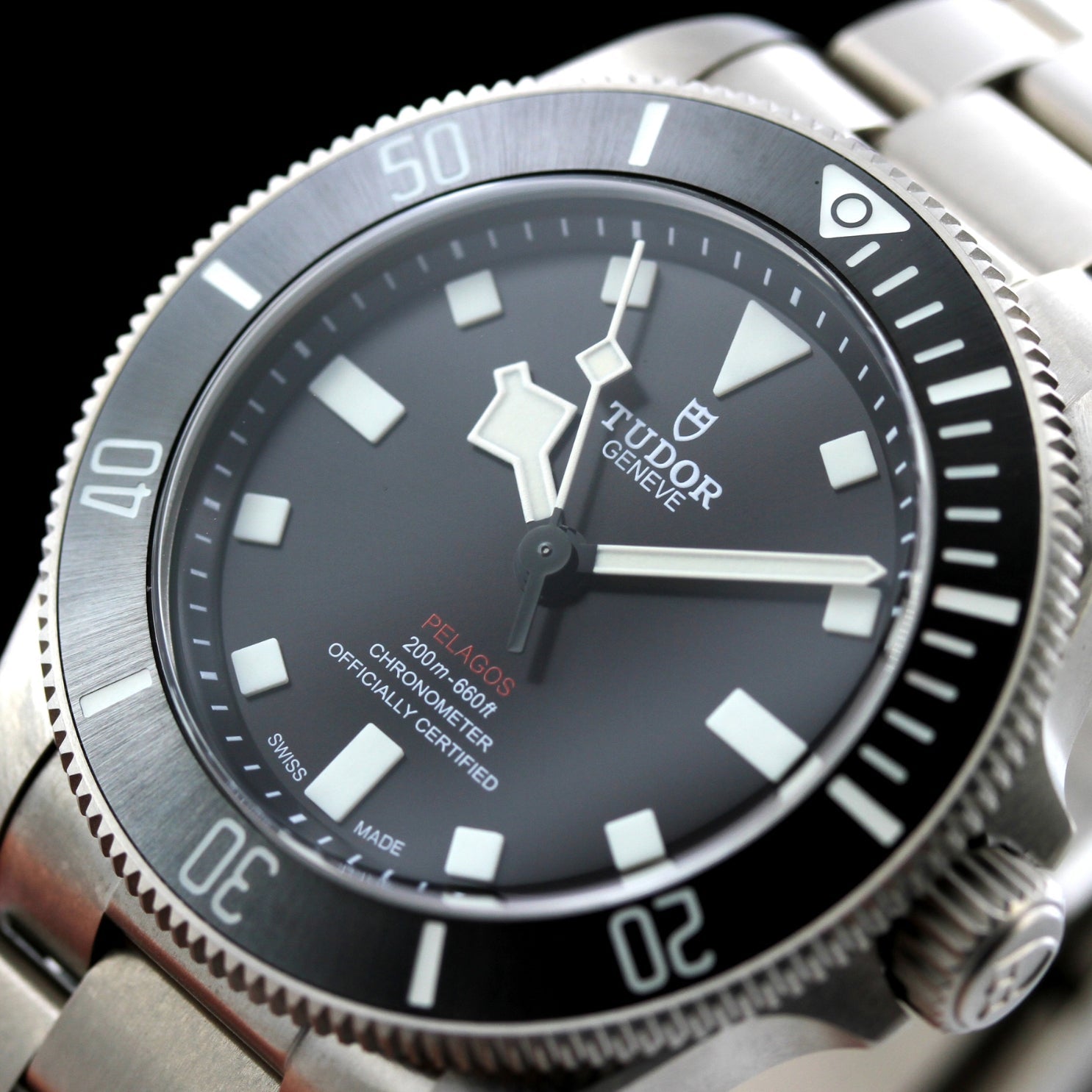 Tudor Pelagos Titanium 39mm, Schwarz, 25407N, 11 - 2022, B+P - LUXUHRIA