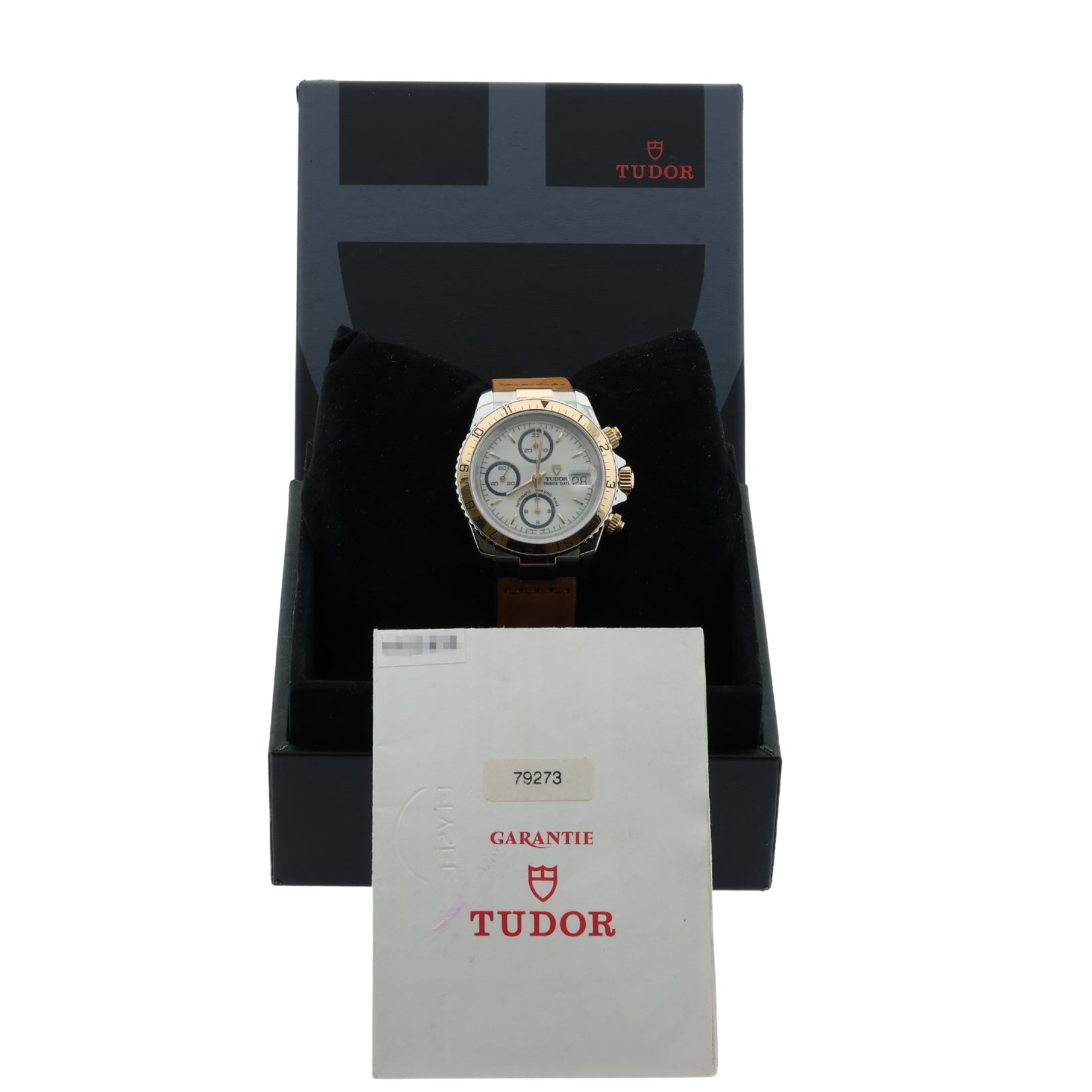 Tudor Prince Date 40mm, Bicolor, Chrono, Ref. 79273, B+P - LUXUHRIA