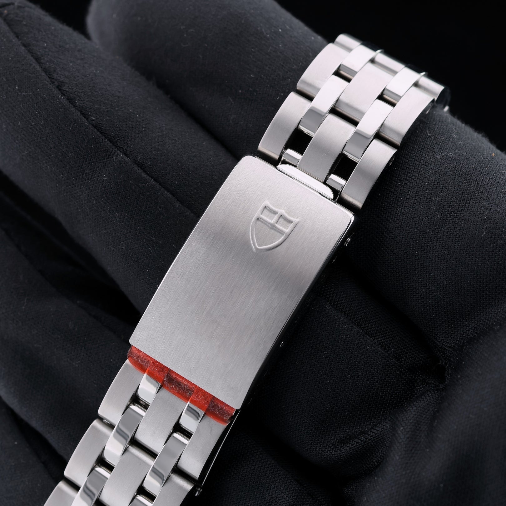 Tudor Prince Date Chronograph, Yellow, Stahl - & Lederband, Rolex - Rückdeckel/ - Krone, Ref. 79280, 03 - 1998, B+P - LUXUHRIA