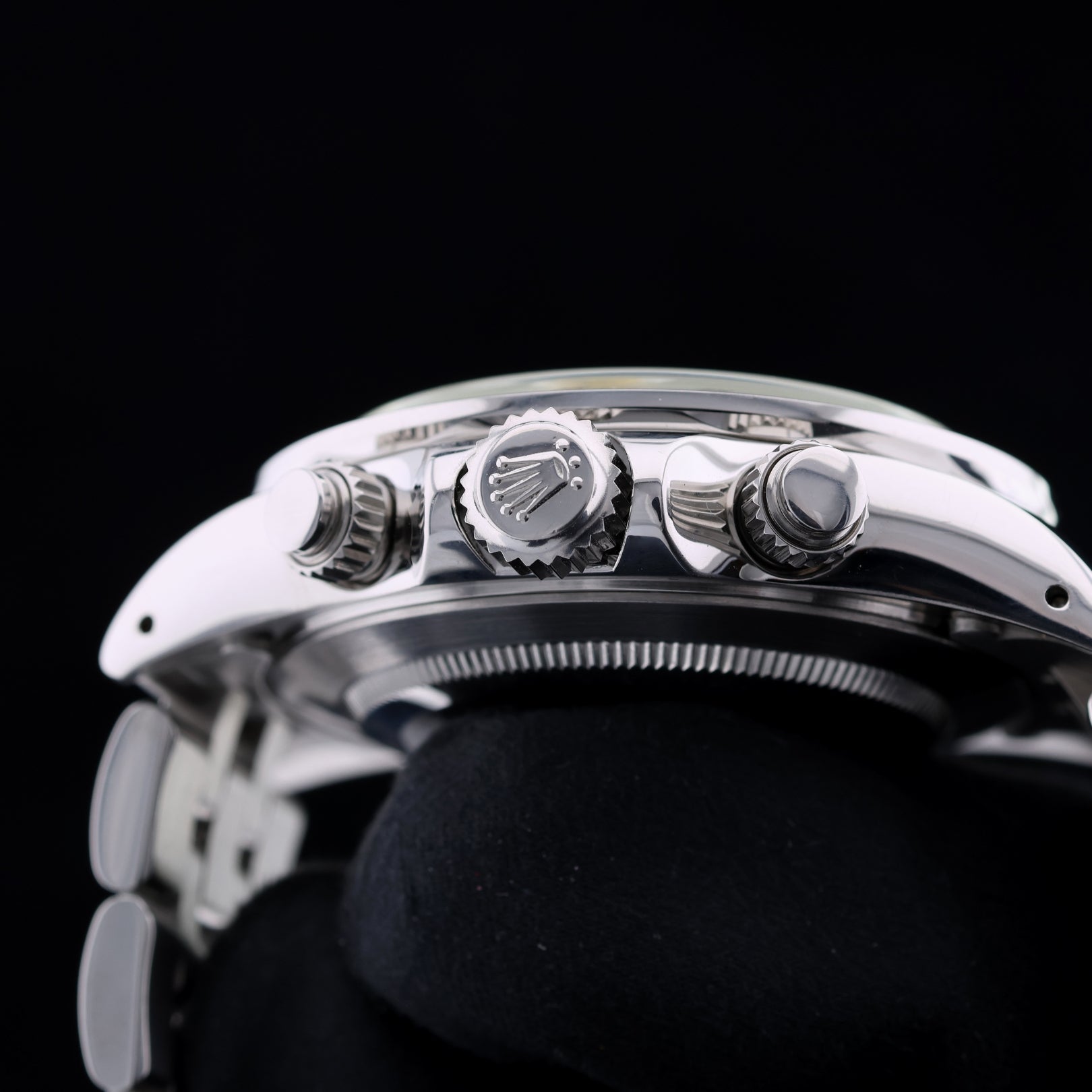 Tudor Prince Date Chronograph, Yellow, Stahl - & Lederband, Rolex - Rückdeckel/ - Krone, Ref. 79280, 03 - 1998, B+P - LUXUHRIA