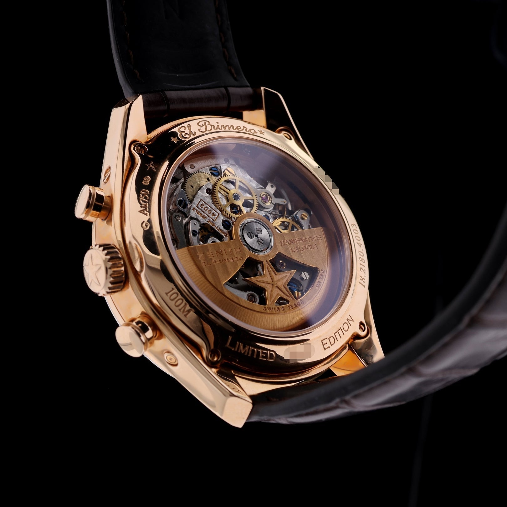 Zenith El Primero Perpetual Calendar, Rosegold, Ref. 18.2180.4003/01.C713, 12 - 2014, B+P - LUXUHRIA