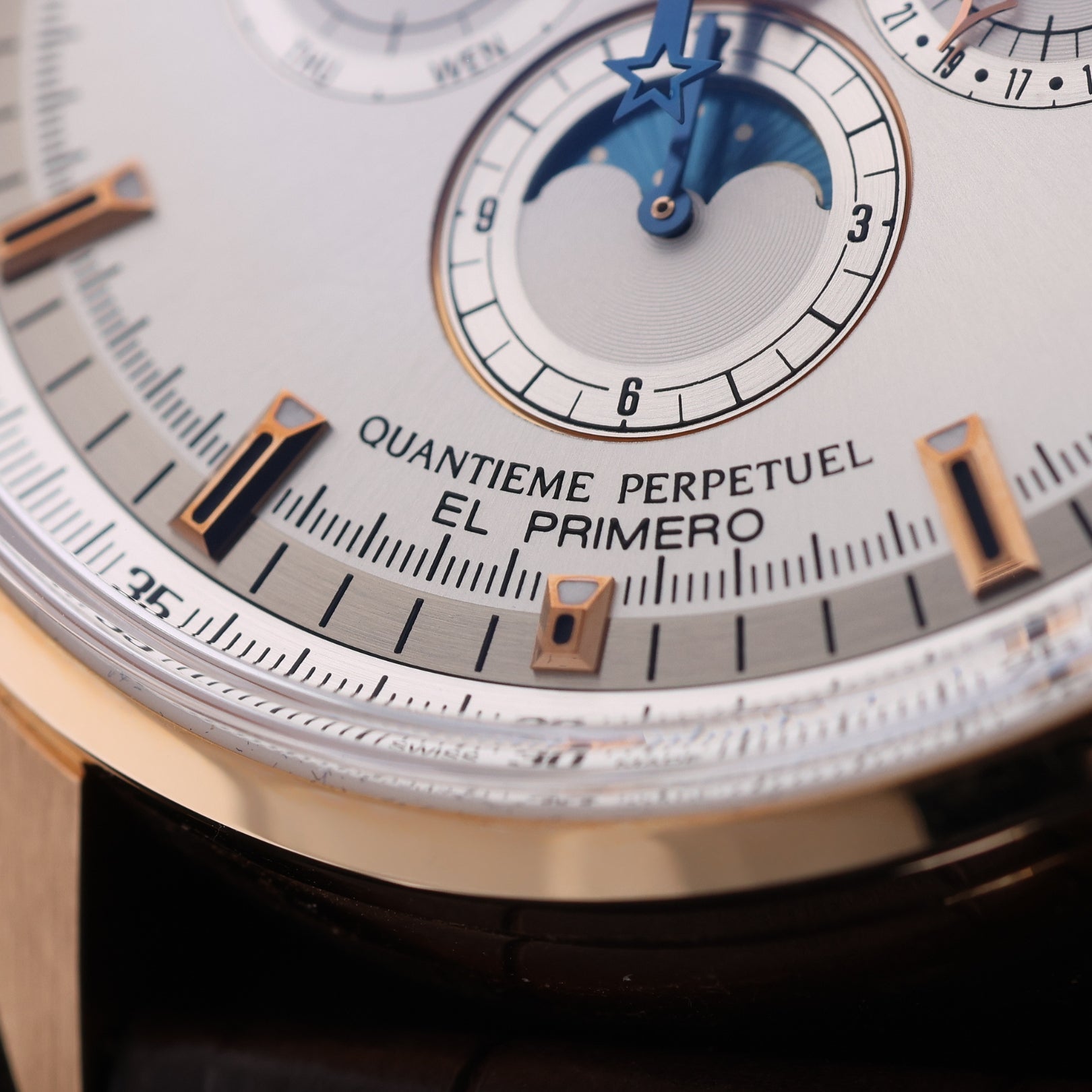 Zenith El Primero Perpetual Calendar, Rosegold, Ref. 18.2180.4003/01.C713, 12 - 2014, B+P - LUXUHRIA