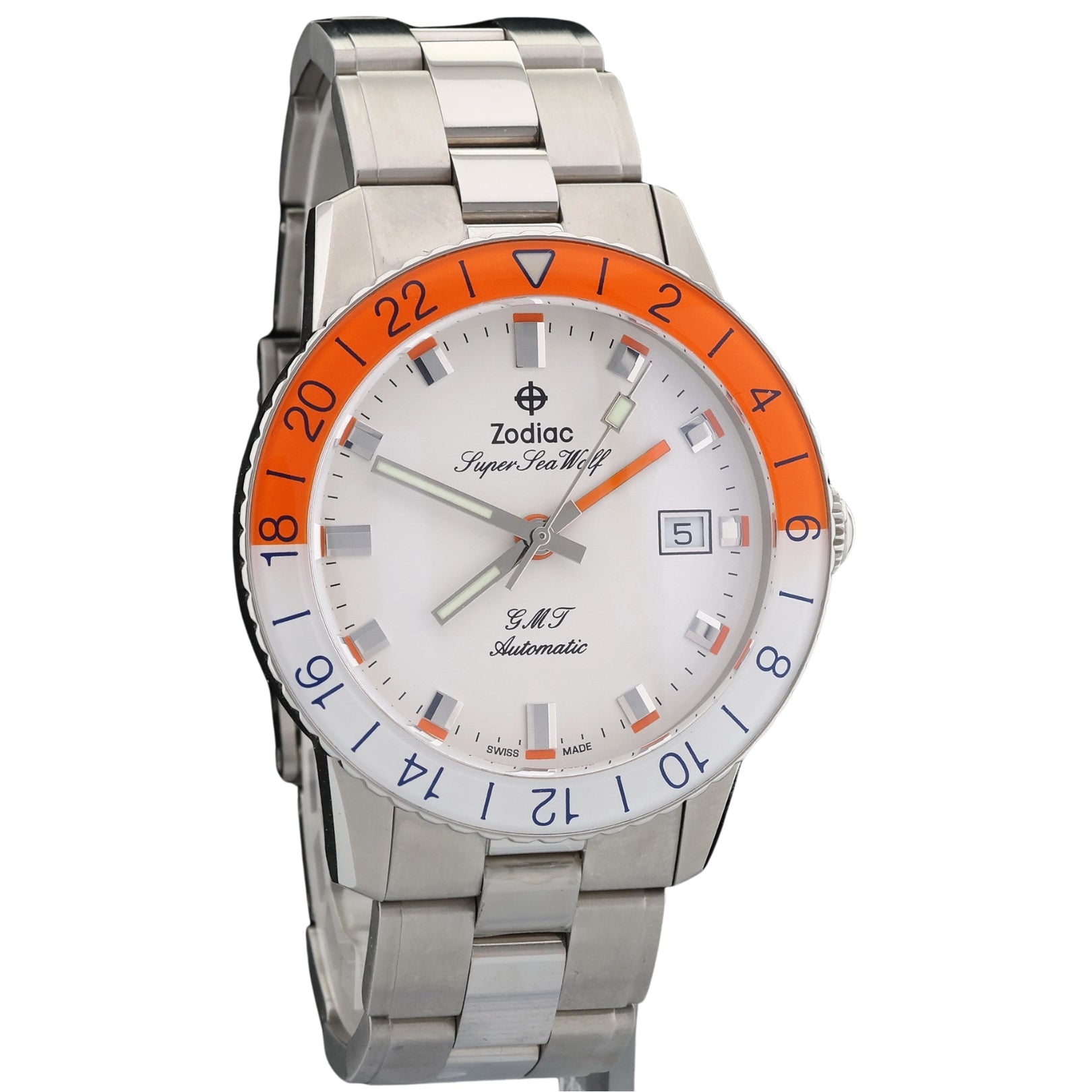Zodiac Sea Wolf, Super Sea Wolf, 1 of 282, GMT Limited Edition, Ref. ZO9403 - LUXUHRIA