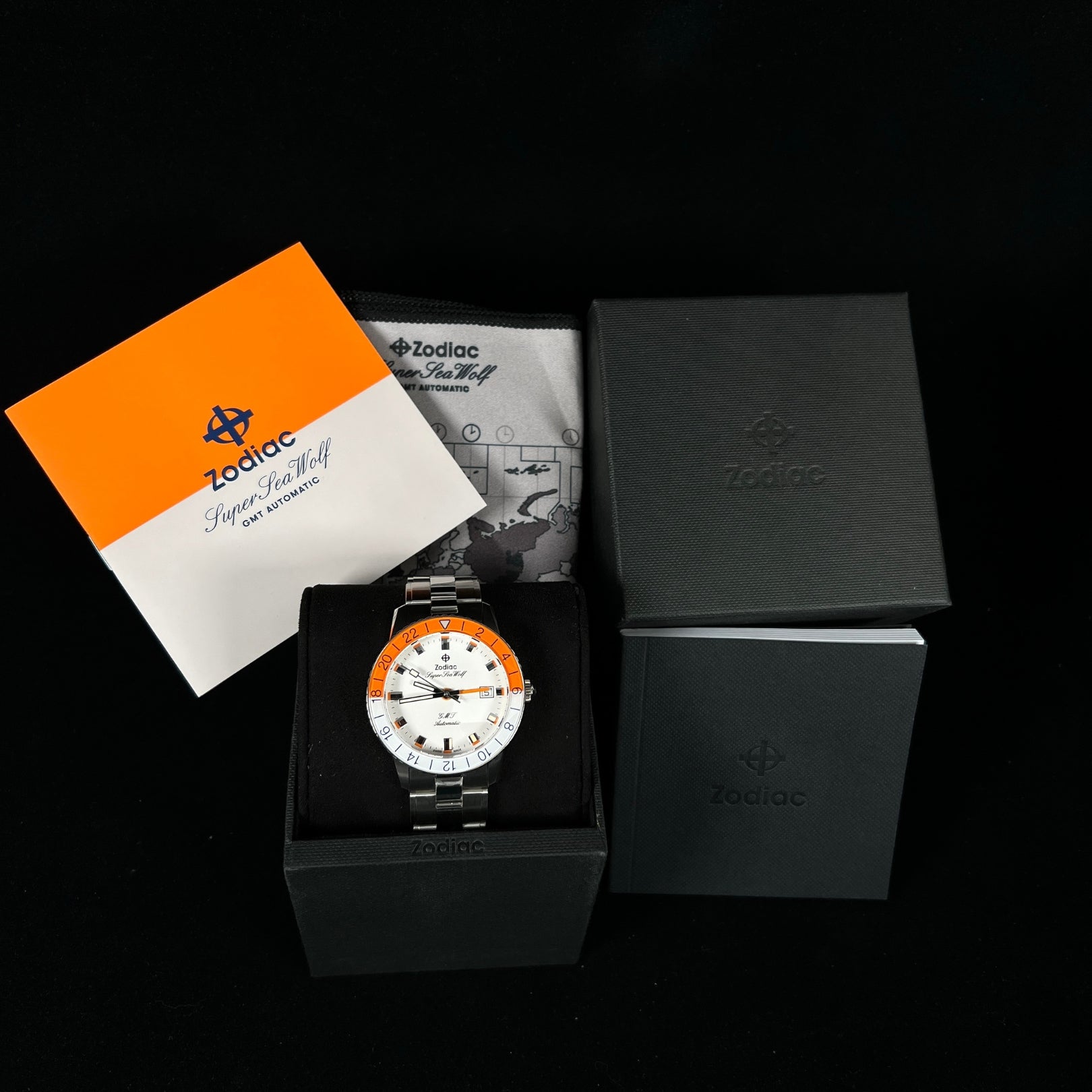 Zodiac Sea Wolf, Super Sea Wolf, 1 of 282, GMT Limited Edition, Ref. ZO9403 - LUXUHRIA