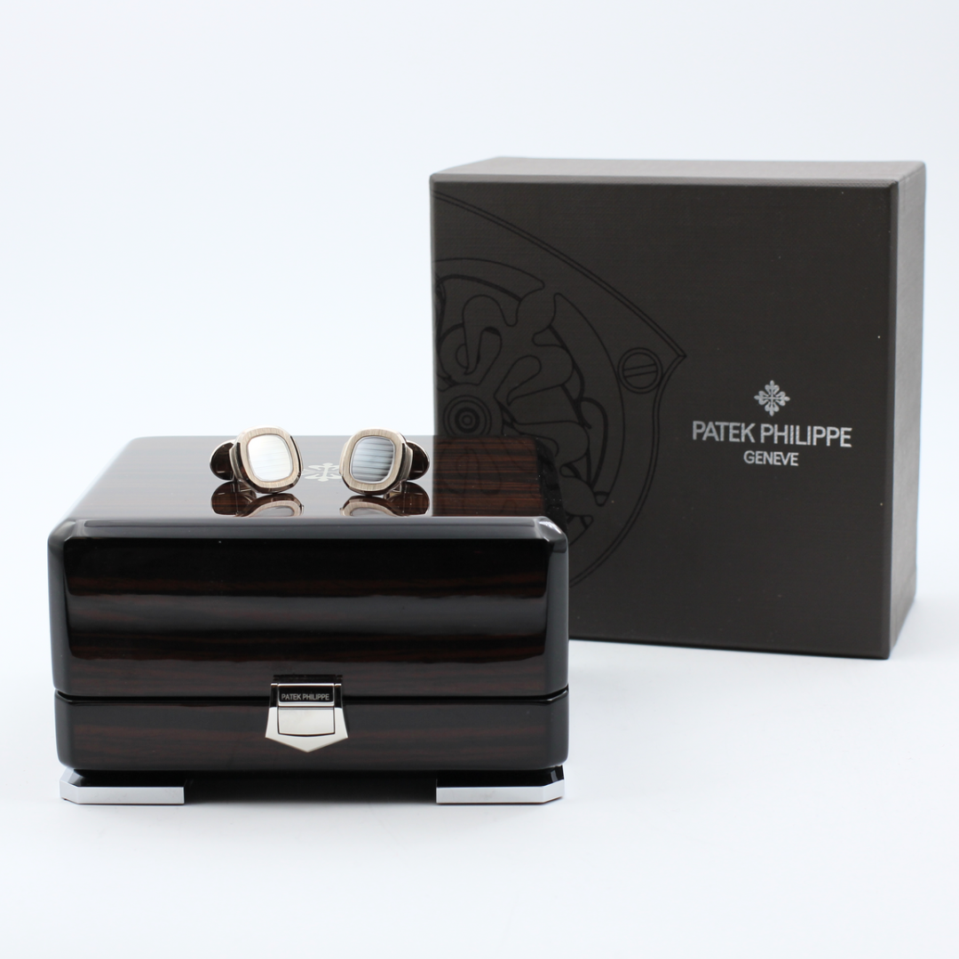 PATEK PHILIPPE cufflinks »Nautilus«