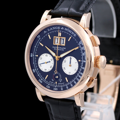A. Lange & Söhne Datograph 41, Flyback Up/Down in Rose Gold, Faltschliesse, Ref. 405.031, B+P