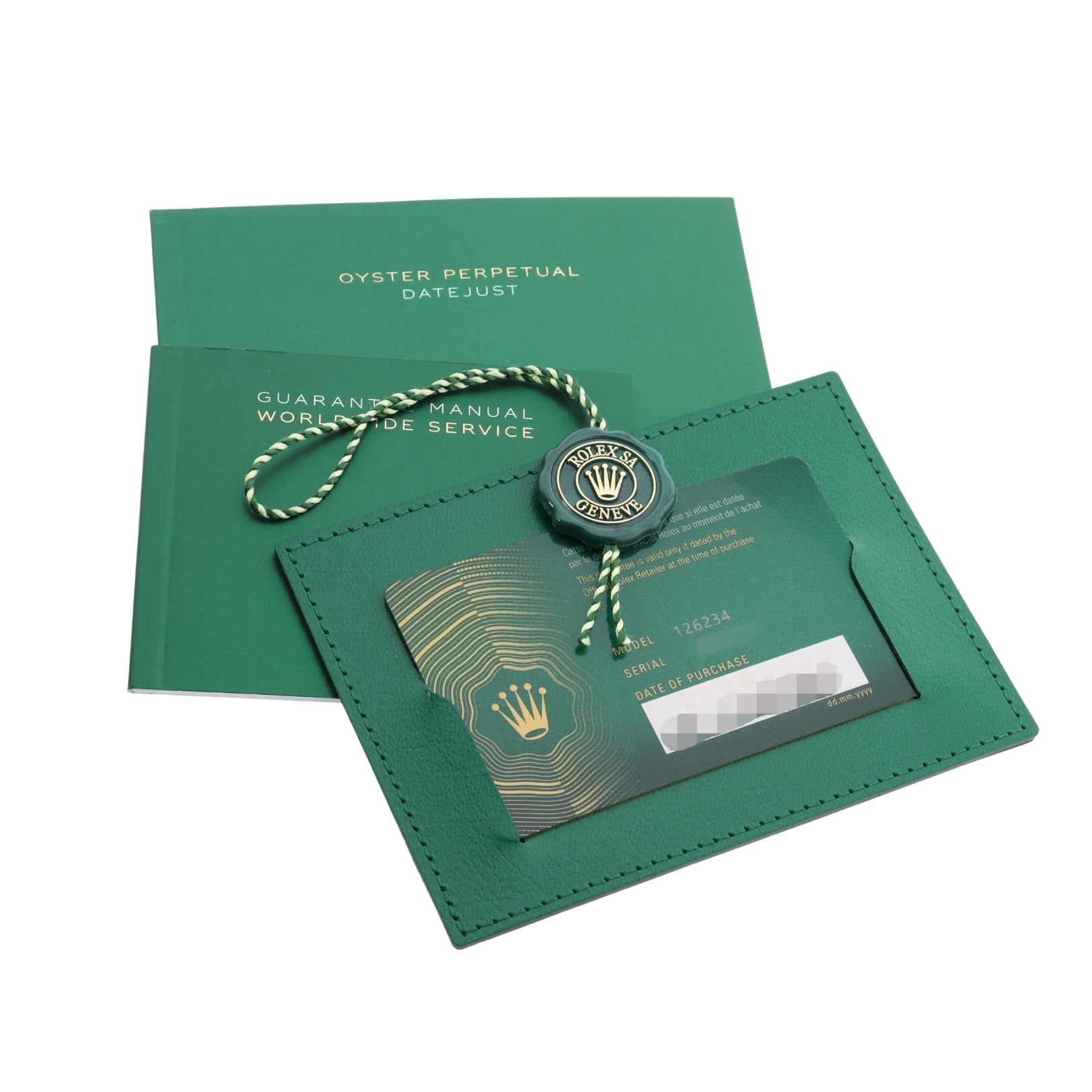 Rolex Datejust 36, Wimbledon Dial, Oyster, Ref. 126234, 2025, B+P