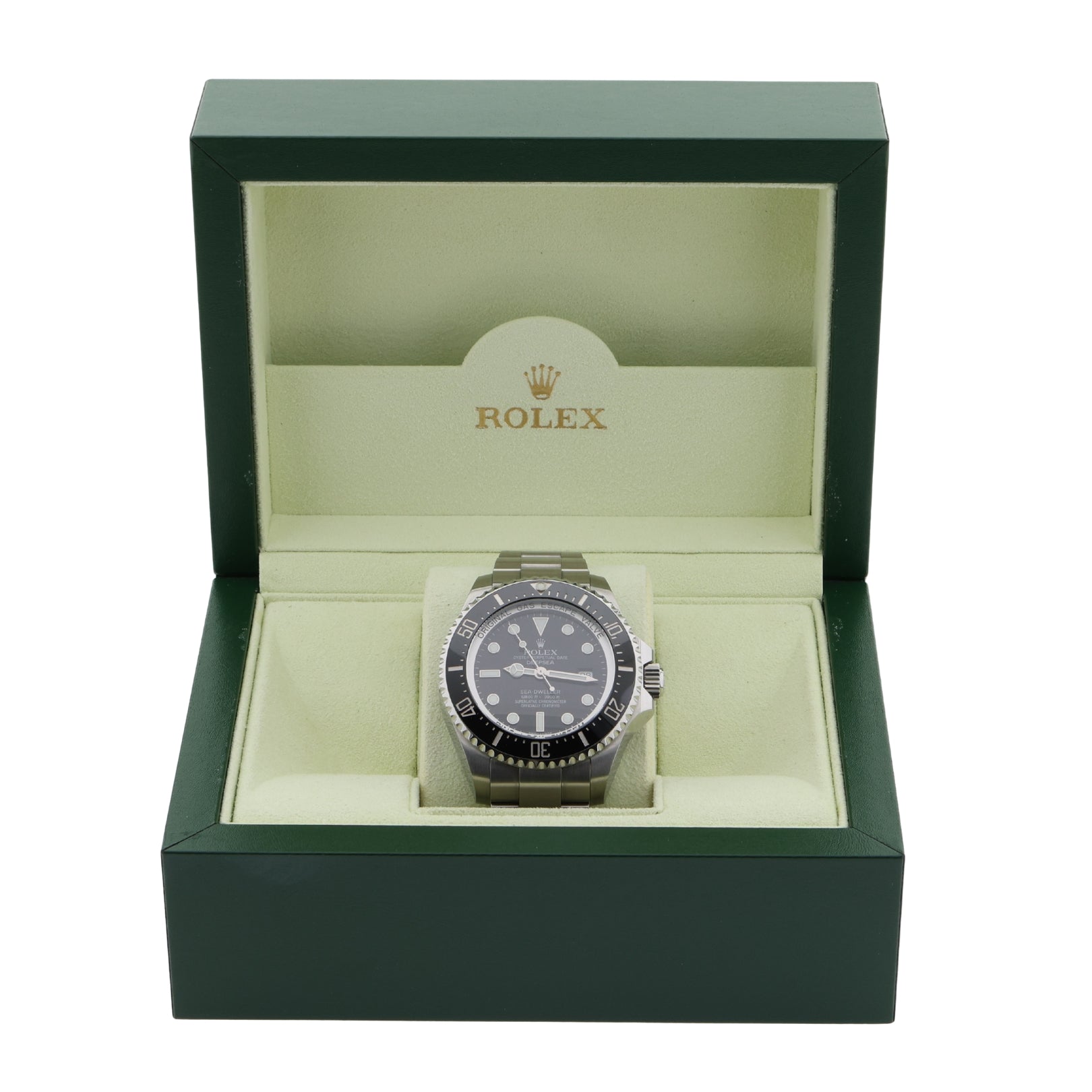 Rolex Sea-Dweller Deepsea, Edelstahl, LC100, Ref. 116660, 03-2014, B+P