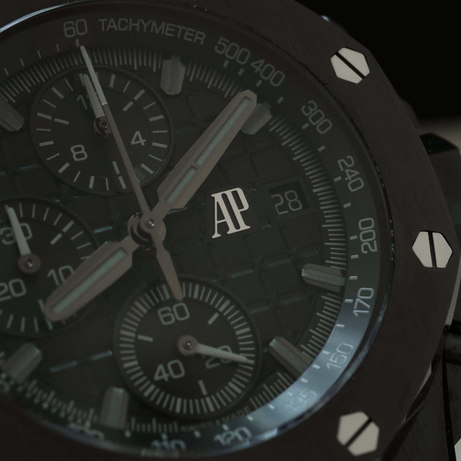 Audemars Piguet Royal Oak Offshore Chronograph, Black Ceramic, Ref. 26238CE.OO.1300CE.02, 2025, B+P
