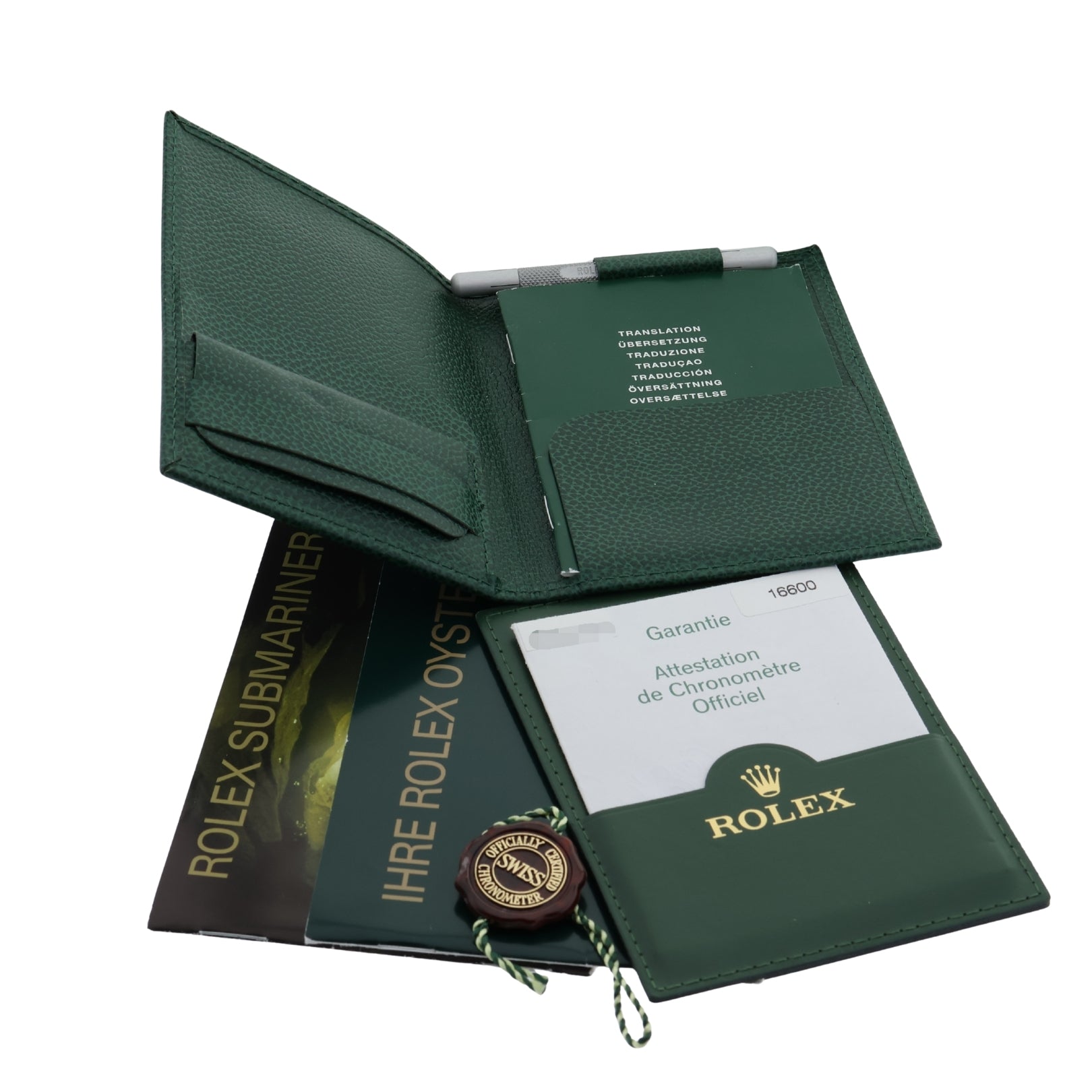 Rolex Sea-Dweller 4000, 40mm, Edelstahl, Ref. 16600, 12-2007, B+P