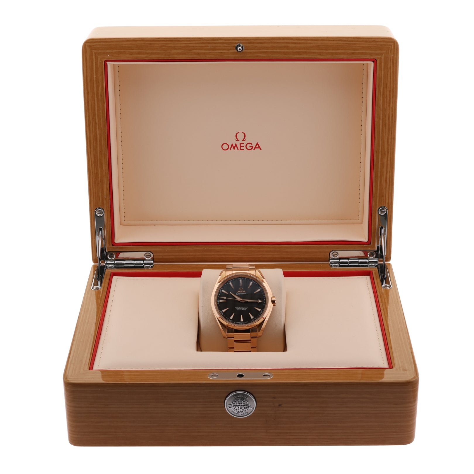 Omega Seamaster Aqua Terra 150M, Co-Axial, Rotgold, Ref. 231.50.42.21.06.002, 12-2021, B+P