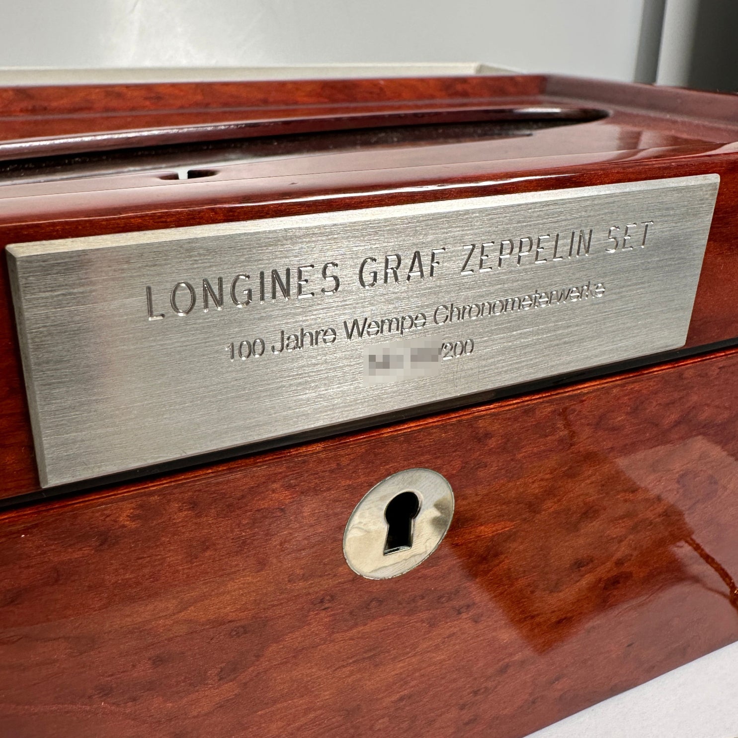 LONGINES Graf Zeppelin Chronograph und Pocket Watch Set 100 Jahre