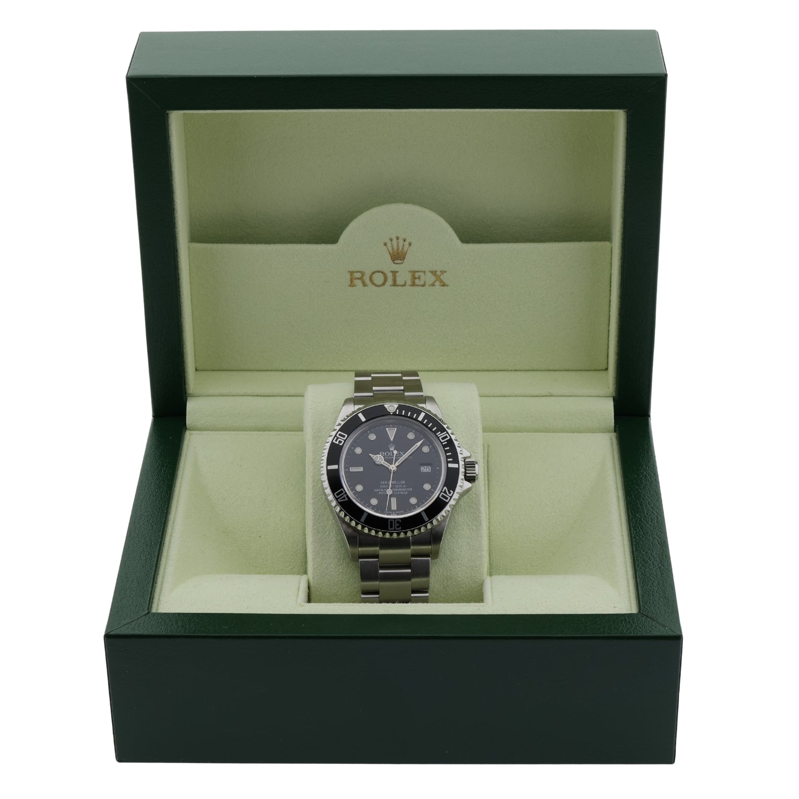 Rolex Sea-Dweller 4000, 40mm, Edelstahl, Ref. 16600, 12-2007, B+P