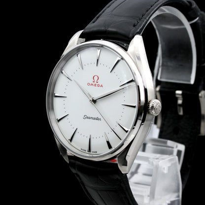 Omega Seamaster 39.5mm Olympic Games Gold, white gold, Ref. 522.53.40.20.04.002, red Logo, B+P