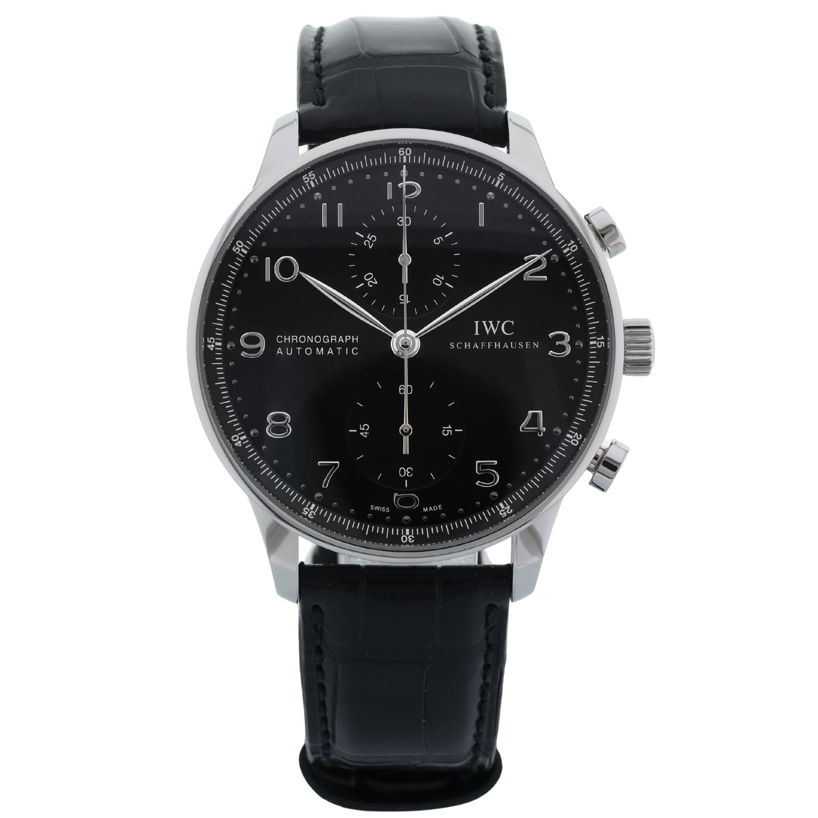 IWC Portugieser 40.9 mm, Chronograph Automatic, Ref. IW371447, ungetragen/Folie, B+P