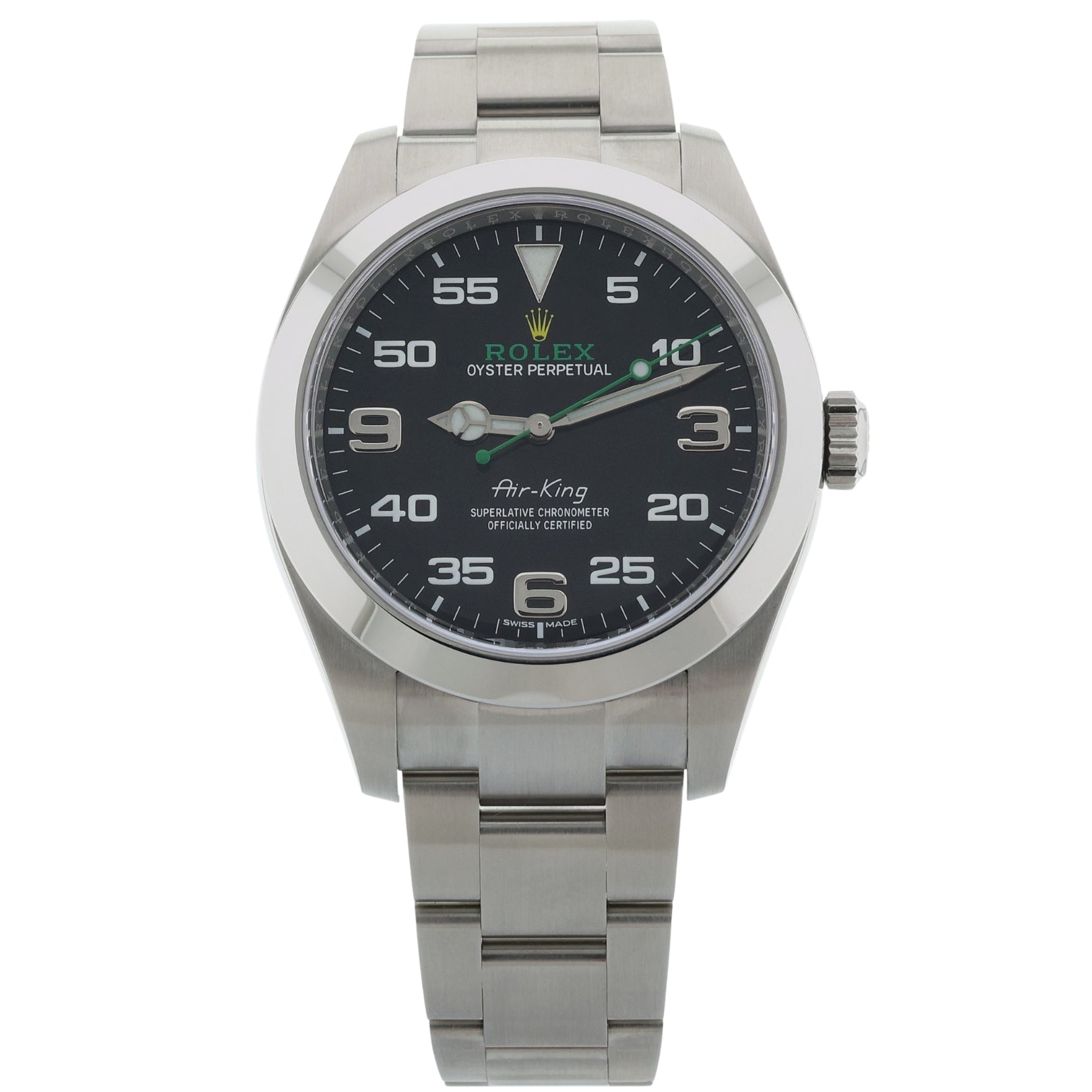 Rolex Air King, Edelstahl, Ref. 116900, 2020, B+P
