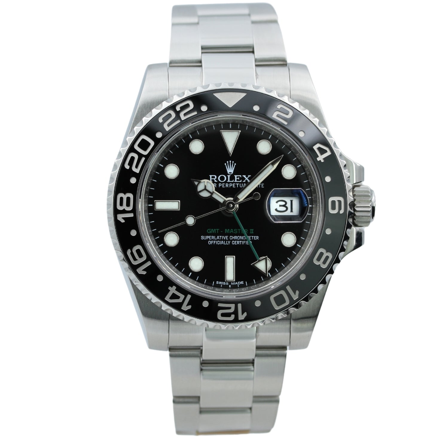 Rolex GMT Master II 40mm, Black, Ref. 116710LN, 2020\DE, B+P