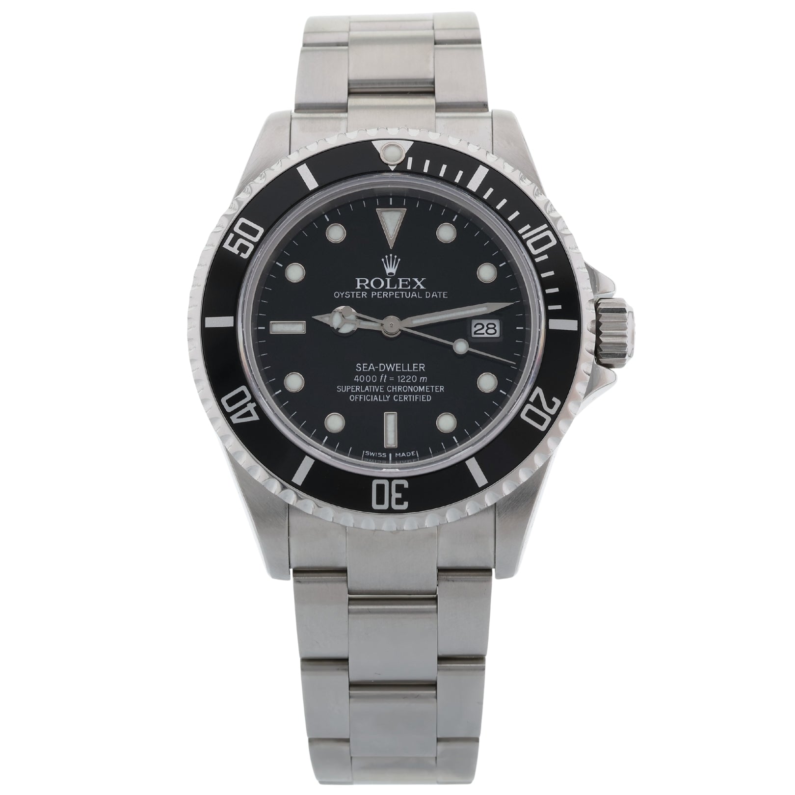 Rolex Sea-Dweller 4000, 40mm, Edelstahl, Ref. 16600, 12-2007, B+P