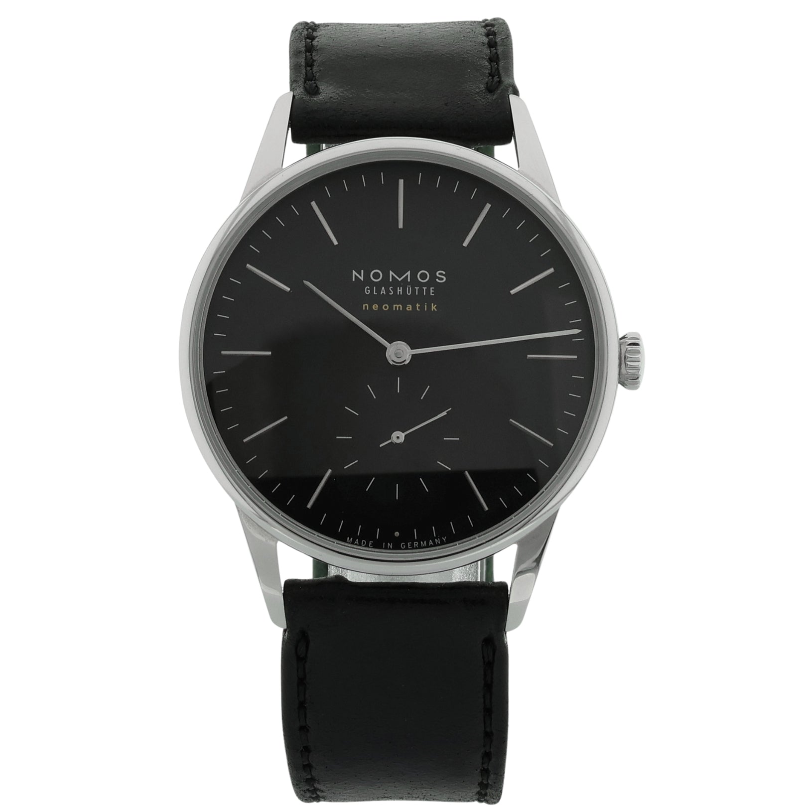 Nomos Orion Neomatik 39, New Black, Ref. 346, 08-2024, B+P