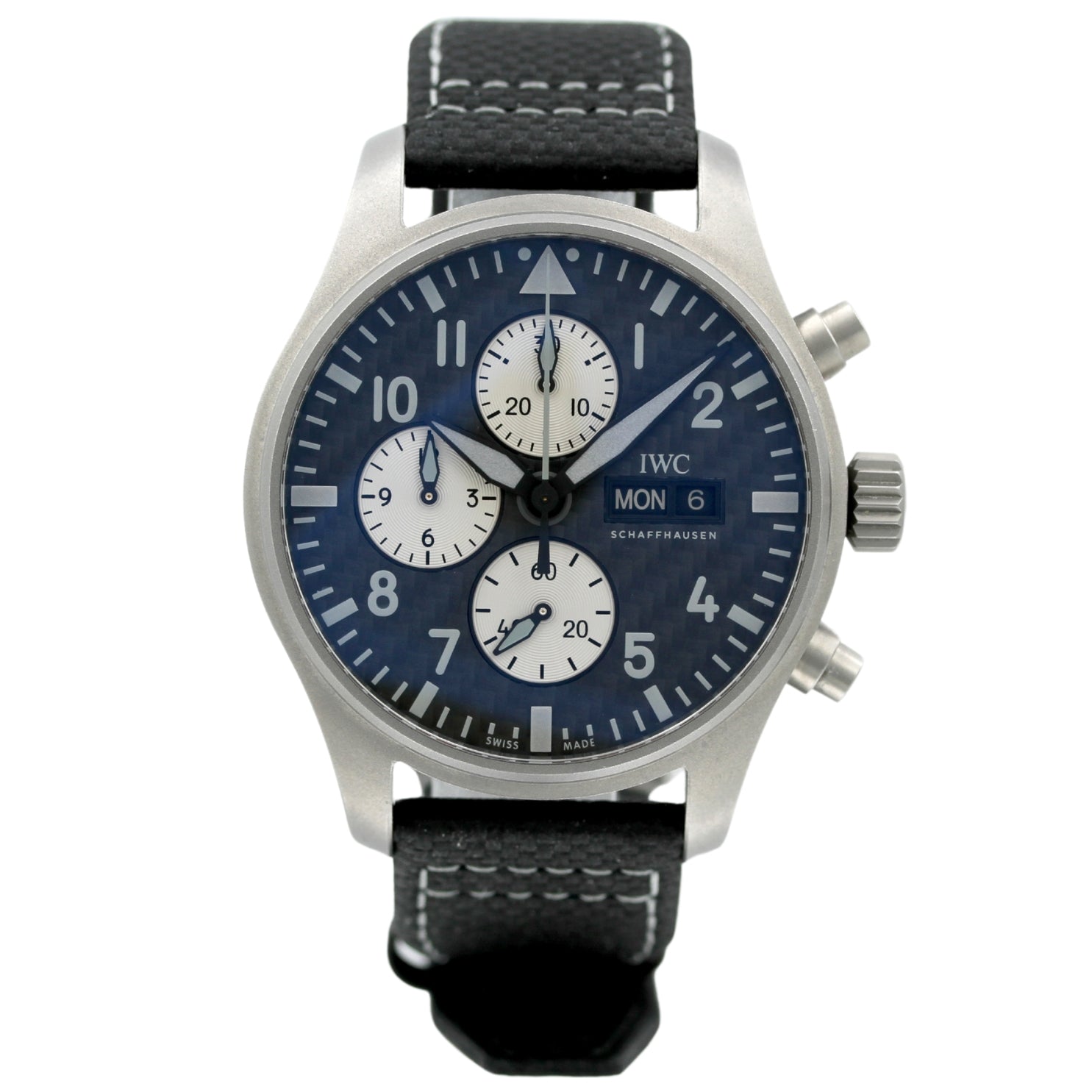 IWC Pilot's Watch Chrono 41mm, Tribute To 3705, Limited 1000, Ceratanium, 2022, IW387905