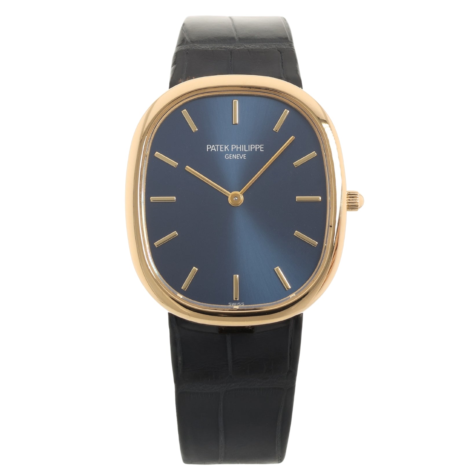 Patek Philippe Ellipse d'Or, Golden Ellipse, Gelbgold, 31.1 x 35.6 mm, Ref. 3738/100J-012, 07-2010, B+P