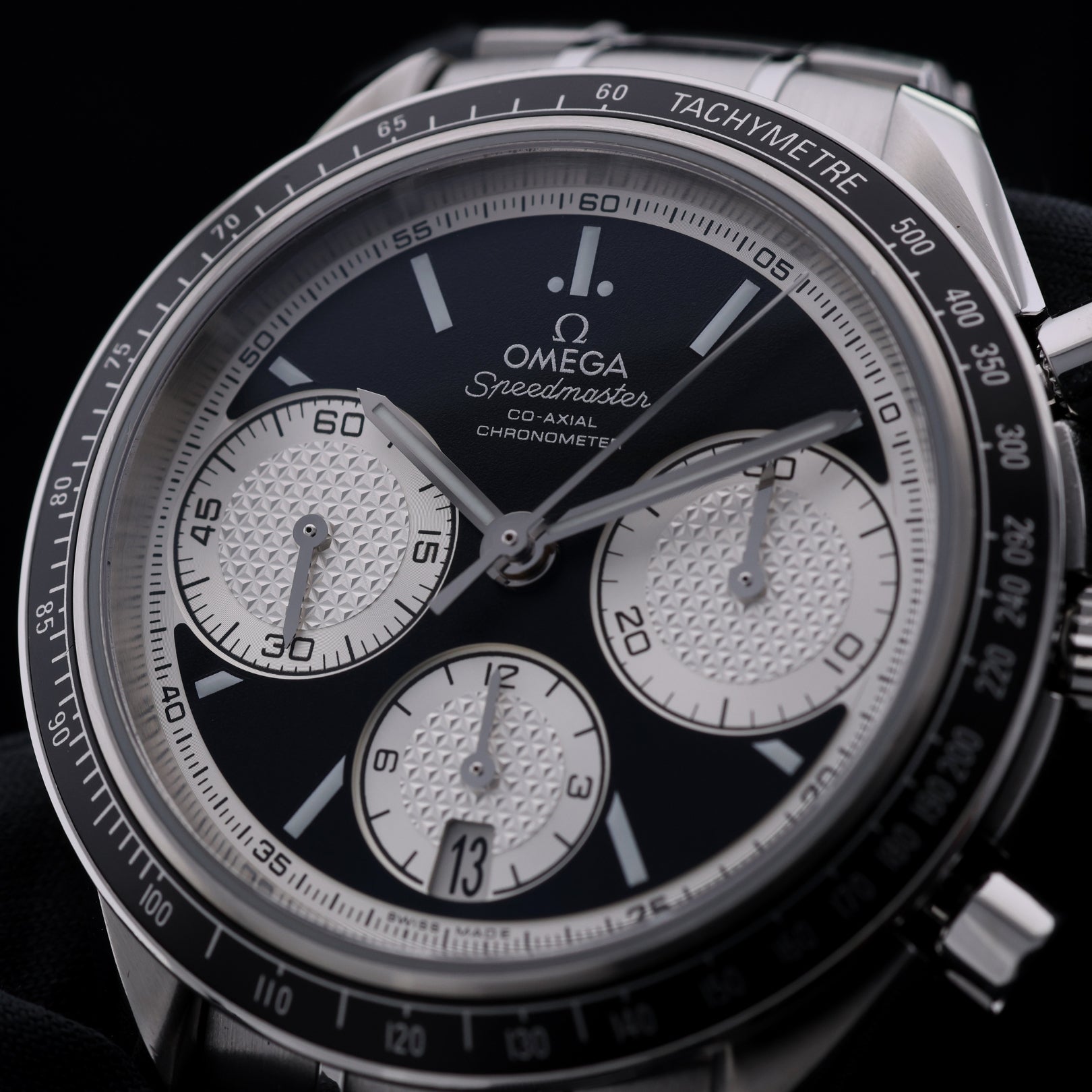 Omega Speedmaster Racing, Black Dial, Ref. 326.30.40.50.01.002, 2023, B+P