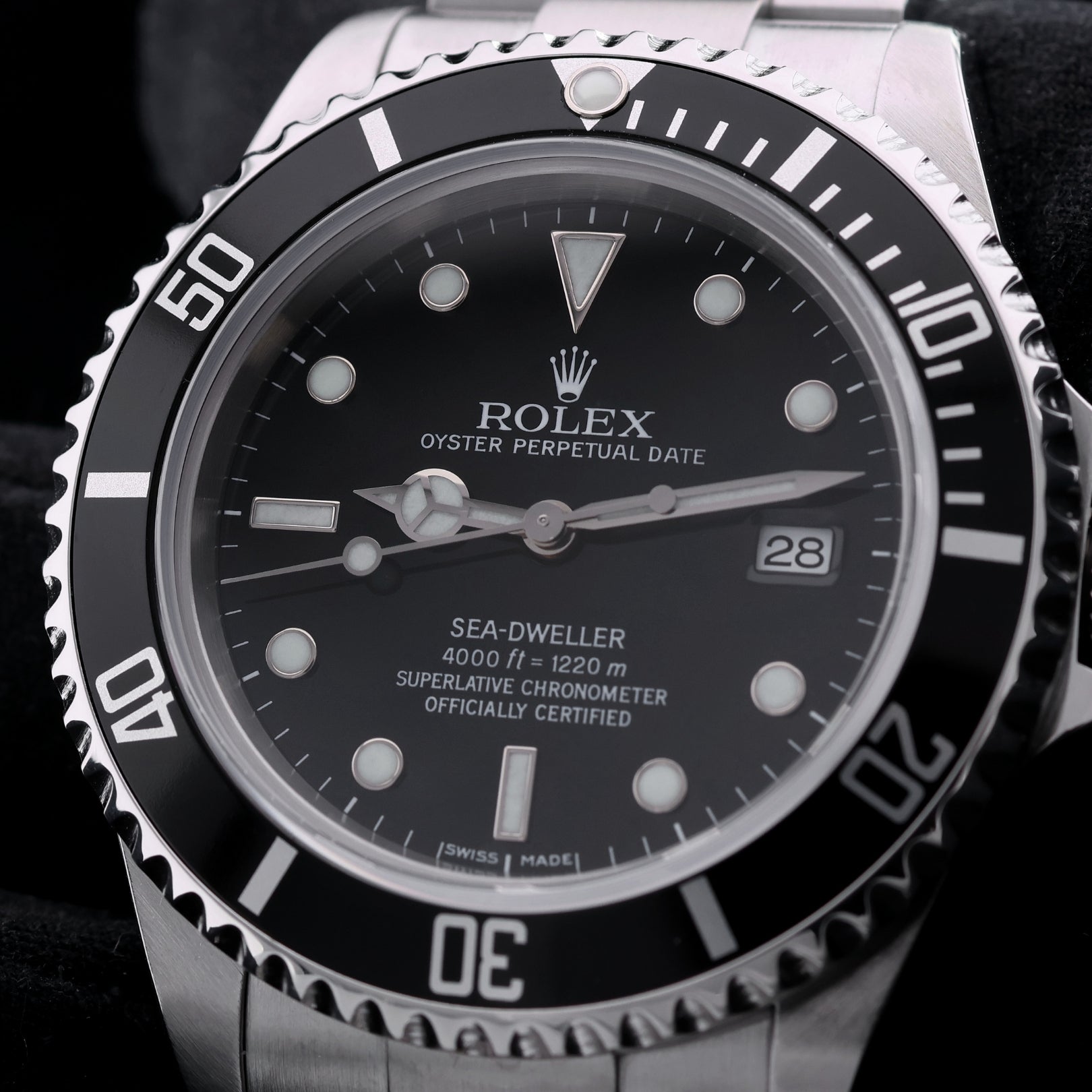 Rolex Sea-Dweller 4000, 40mm, Edelstahl, Ref. 16600, 12-2007, B+P